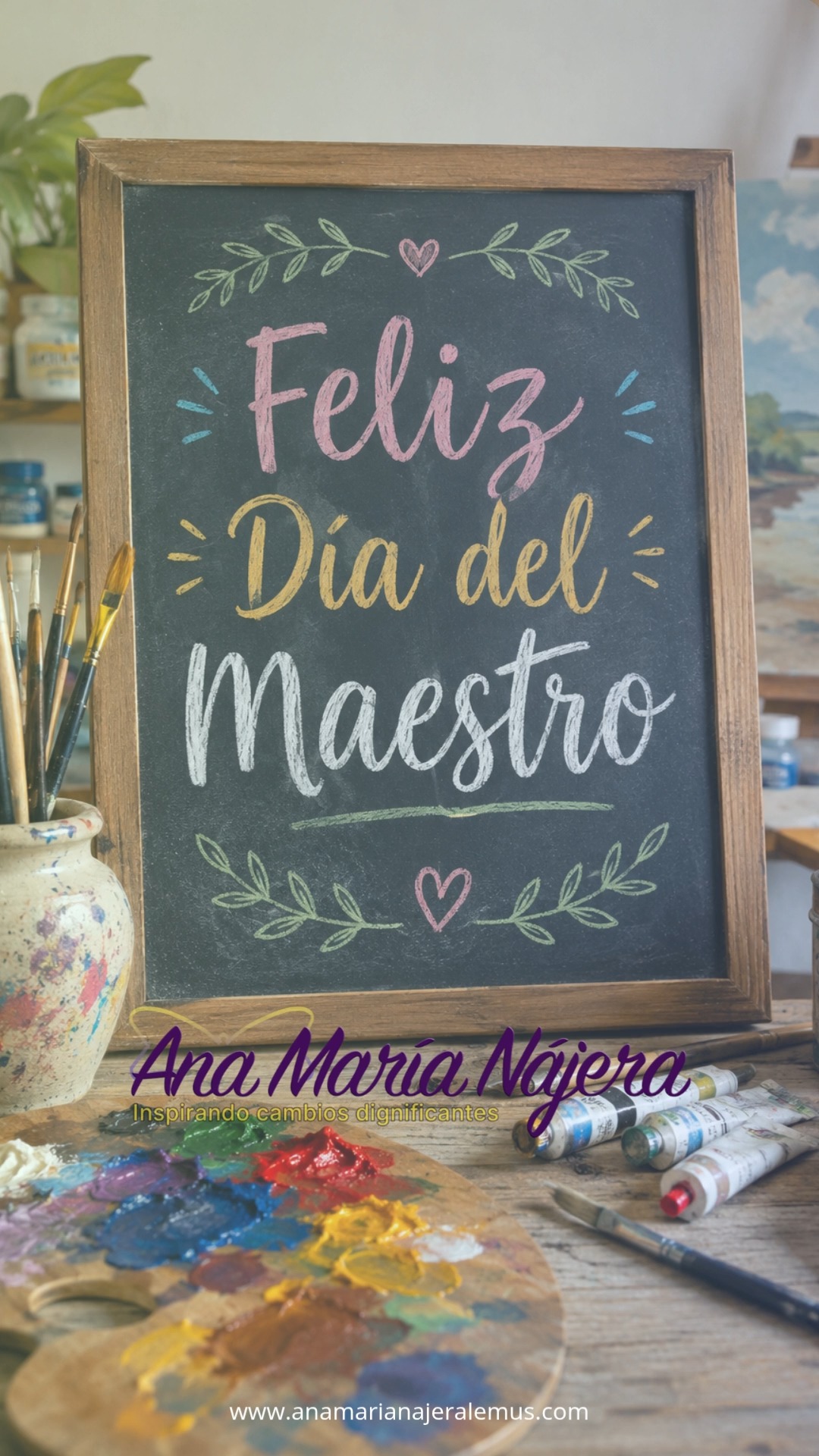 🌹📚Los grandes maestros son los que, con paciencia y una pequeña acción, nos enseñan a creer en nosotros mismos y nos permiten encontrar nuestro propio punto de partida. 👩🏻🏫
👨🏽🏫¡Feliz Día del Maestro! 💐
https://www.anamarianajeralemus.com/