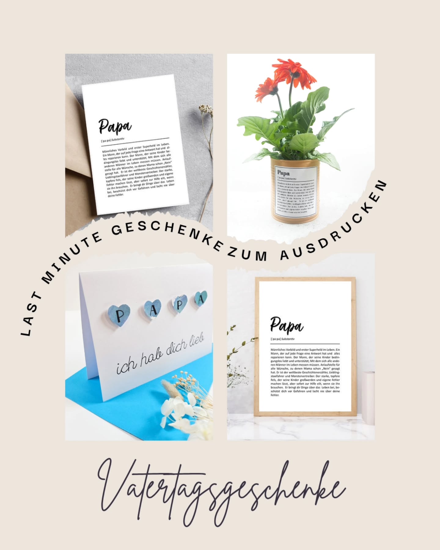 Morgen ist #vatertag
Daher zeige ich Euch noch schnell ein paar Last-Minute #geschenkideen zum ausdrucken.
🖨 Alle Druckvorlagen findest du unter www.print-craft-love.de - link in der Story
#vatertagsgeschenk #druckvorlage #schnellegeschenke