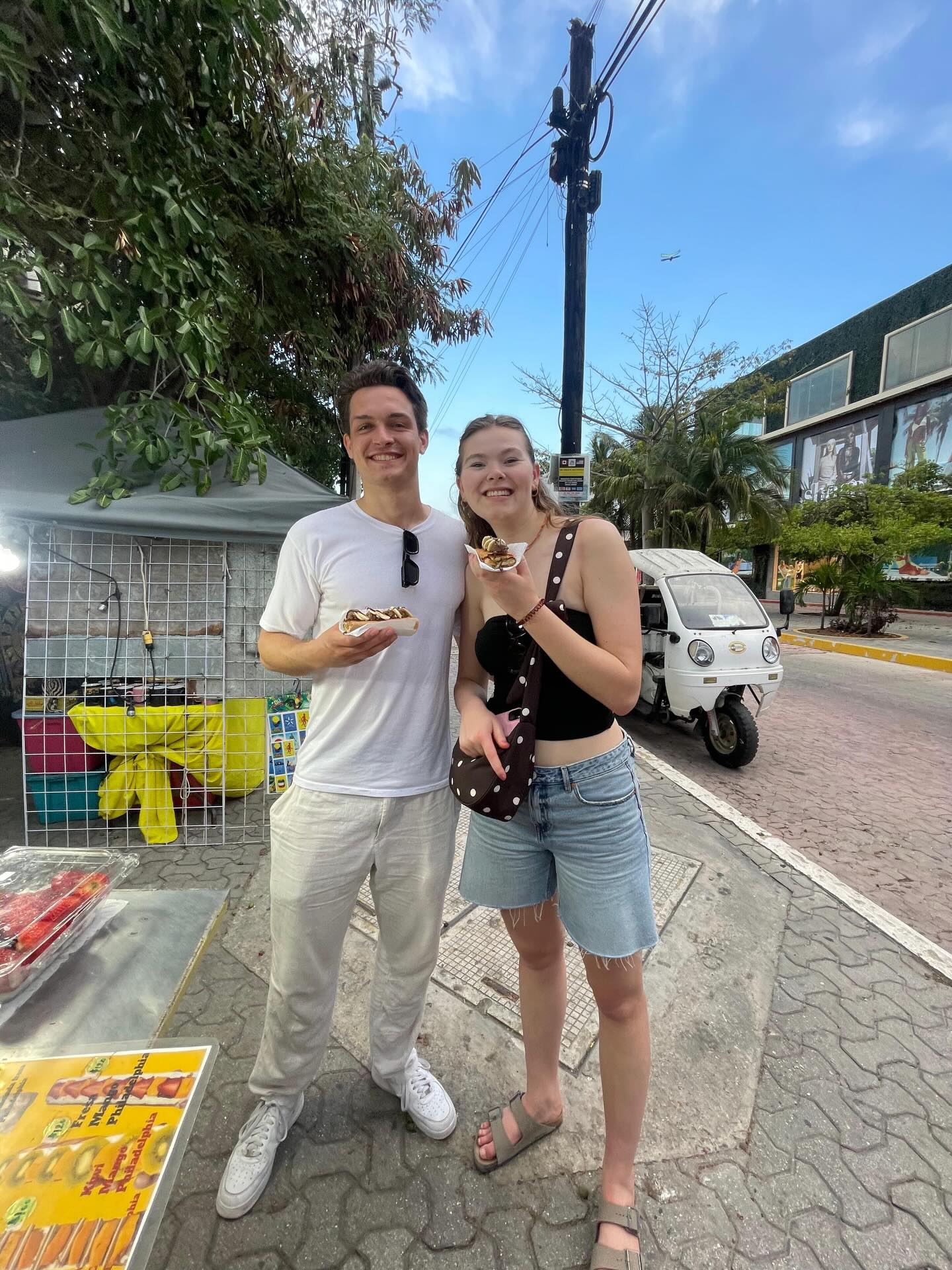🌮☀️ Exploring the streets of Playa del Carmen one delicious bite at a time — fresh local flavors, sweet treats, and memories made together along the way. 🌴✨ #PlayaDelCarmen #FoodTour #TasteTheAdventure