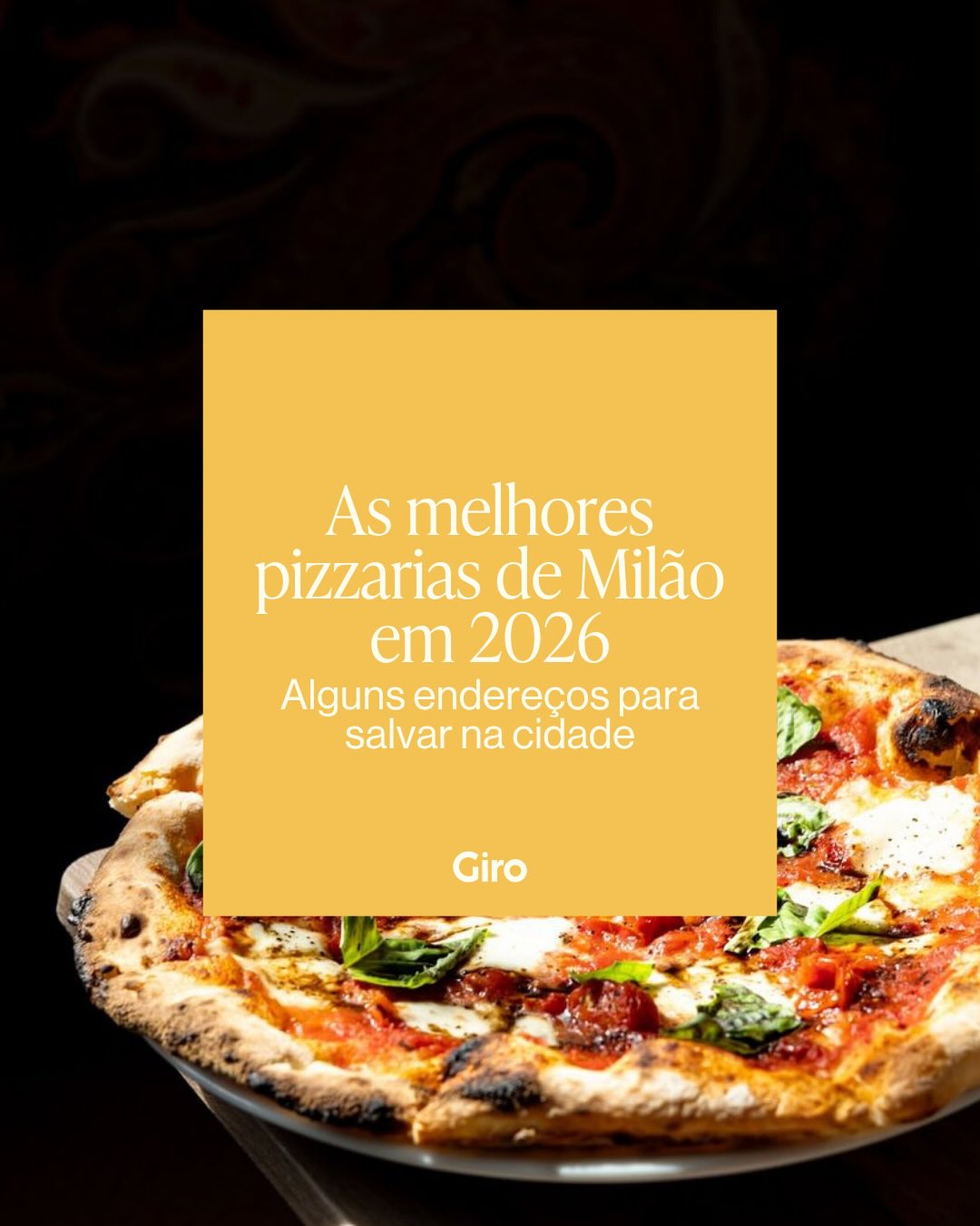 Milão também sabe falar muito bem de pizza! 🍕
Da napolitana clássica às versões mais crocantes, autorais e contemporâneas, reunimos alguns endereços para salvar na cidade em 2026:
Giolina
Denis - Pizza di Montagna
Vicenzo Capuano
Le Specialità
Dry Milano
Confine
Berberé - Isola
Crosta
Crocca
DaZero
Salve este guia para a sua próxima viagem a Milão e fale com a Giro para viver a cidade com um roteiro feito sob medida 🧡
#pizzeriaitaliana #restaurantesemmilao #gastronomiaitaliana