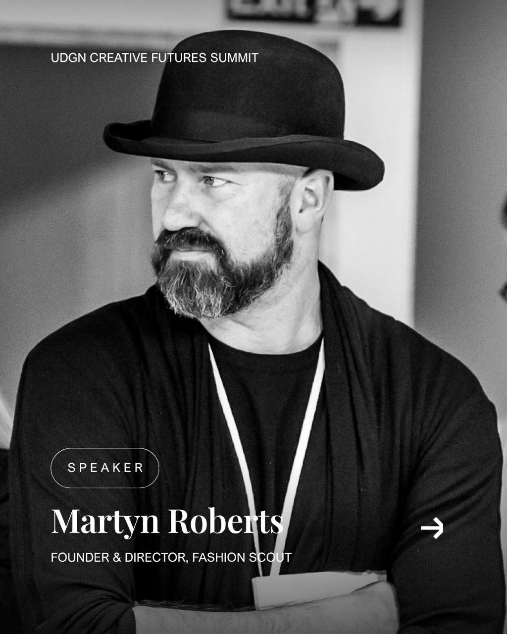 We’re excited to welcome Martyn Roberts to the UDGN Creative Futures Summit 2026.
Founder & Director of Fashion Scout — the UK’s largest independent showcase for emerging designer talent at London Fashion Week.
Over 400 catwalk shows across 28 seasons.
Launched the careers of Iris Van Herpen, Gareth Pugh, Peter Pilotto, and more.
Nearly three decades shaping the global fashion industry.
June 15th. London College of Fashion.
The future of fashion is in the room.
Get your ticket now — 30% off £105
#UDGN #CreativeFuturesSummit #MartynRoberts #FashionScout #LondonFashionWeek