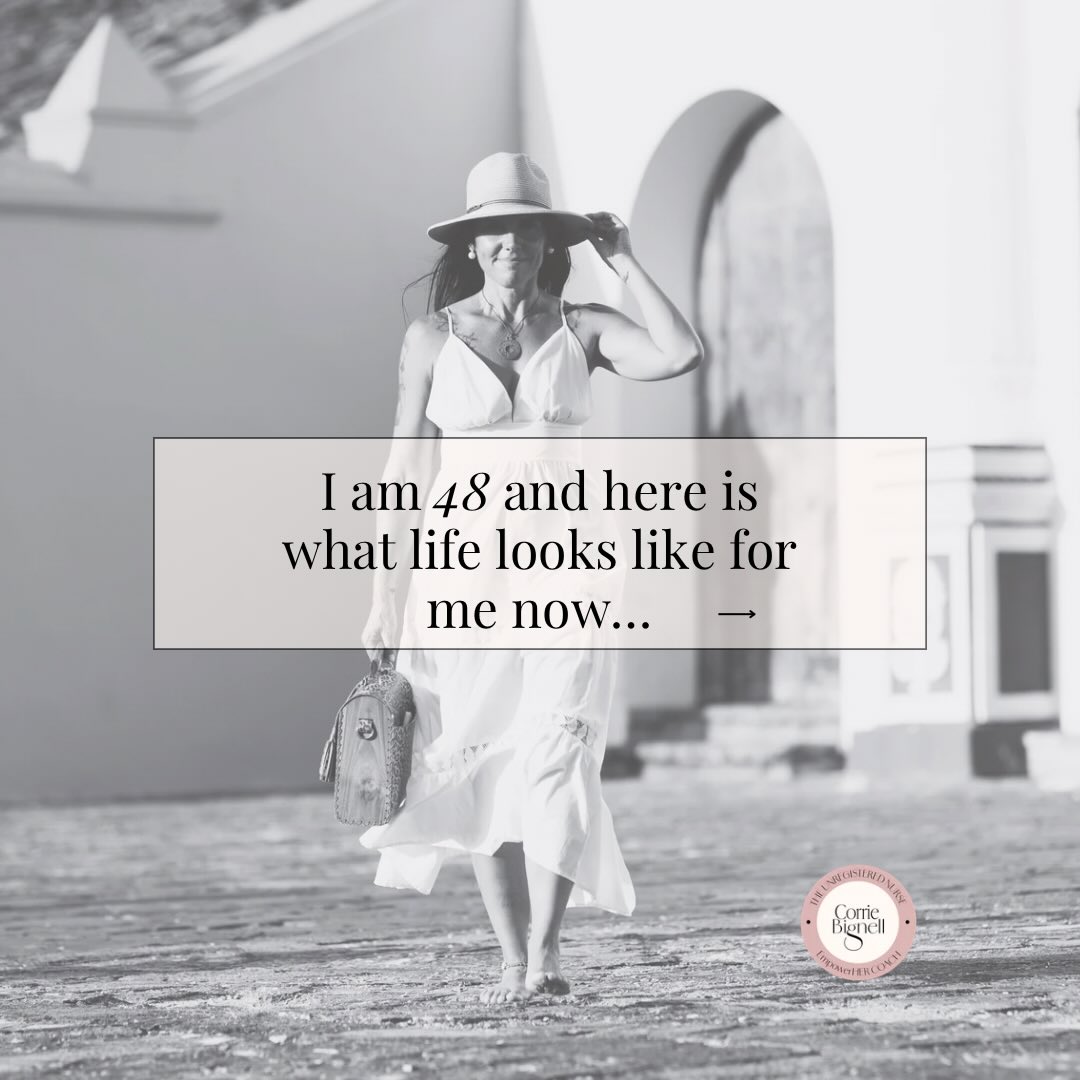 48 ✨
No booze.
No TV.
No following trends.
Just peace.
Deep sleep.
Heavy weights.
Boundaries.
Growth.
Gratitude.
Authenticity.
And a woman who finally understands the power she holds.
I used to think getting older meant slowing down.
But honestly?
I feel more alive, more beautiful, more powerful, and more ME than ever before.
And here’s the beautiful part…
I’m not special.
You can create this too.
It starts with changing what you consume, what you tolerate, what you speak, and what you believe about yourself.
Your words matter.
Your energy matters.
Your thoughts matter.
You are far more powerful than you’ve been led to believe, girl. 🔥
