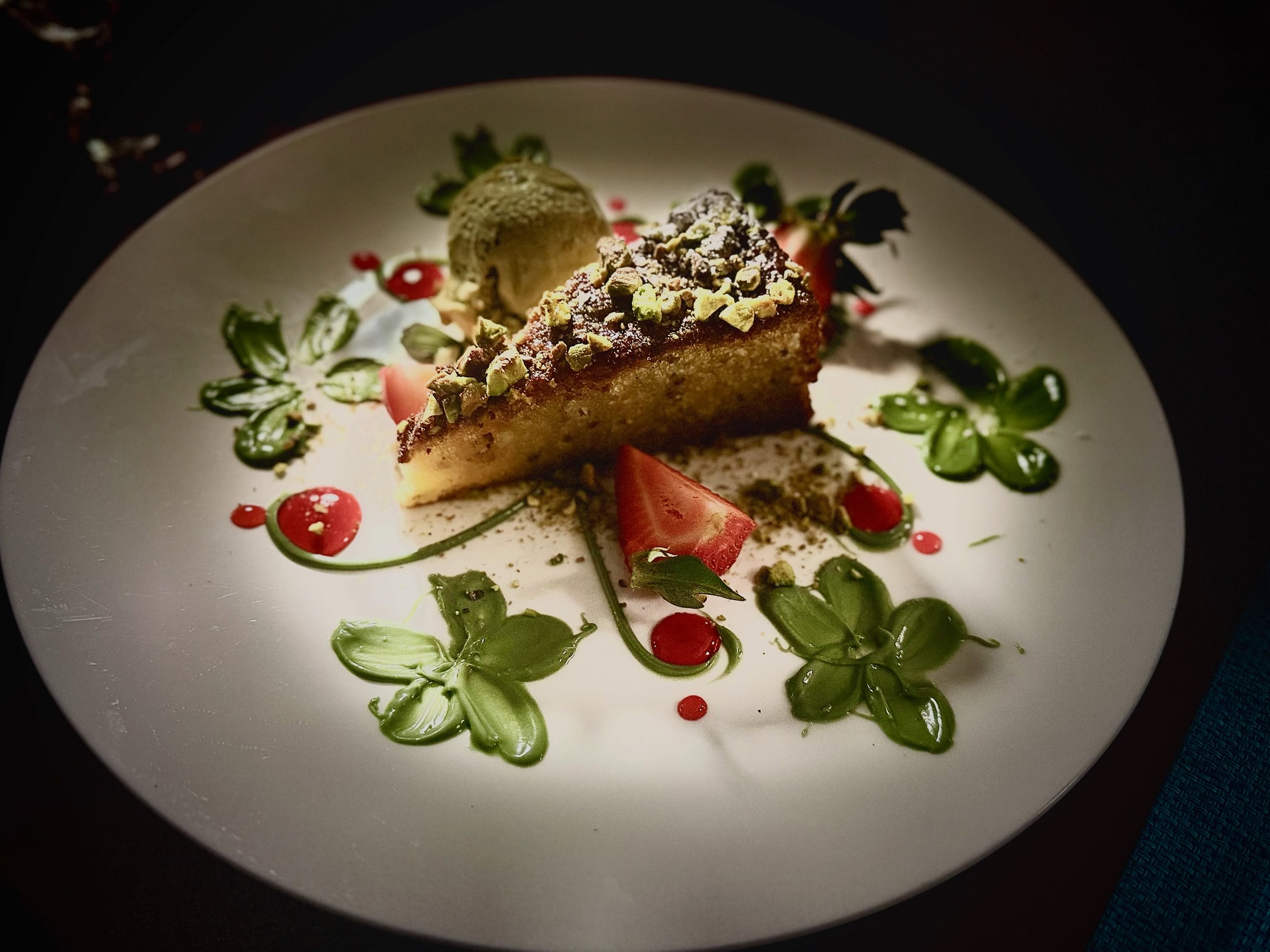 A sweet finish, inspired by Italy ✨
Our Olive Oil Cake, crafted by Chef Nico, is delicately prepared and served with creamy gelato and roasted pistachios, a light yet indulgent dessert designed to savor slowly.
•••
#cafemedwpb #oliveoilcake #palmbeachdining #italiandessert #westpalmbeachfl