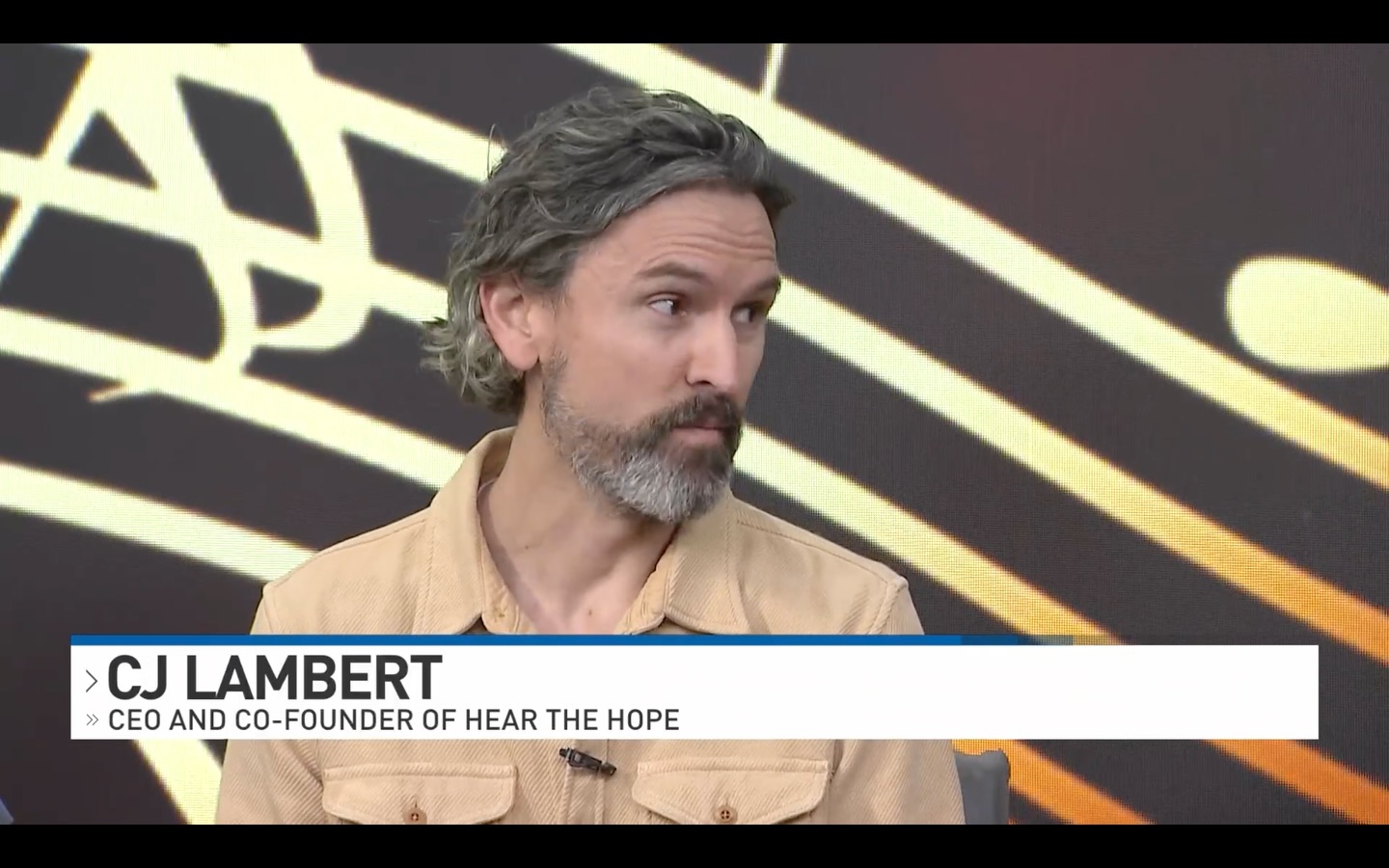 This is my serious interview faceš Thank you @local12wkrc for talking about the musical partnership between @hearthehope & @ronaldmcdonaldhousesouthwestoh.