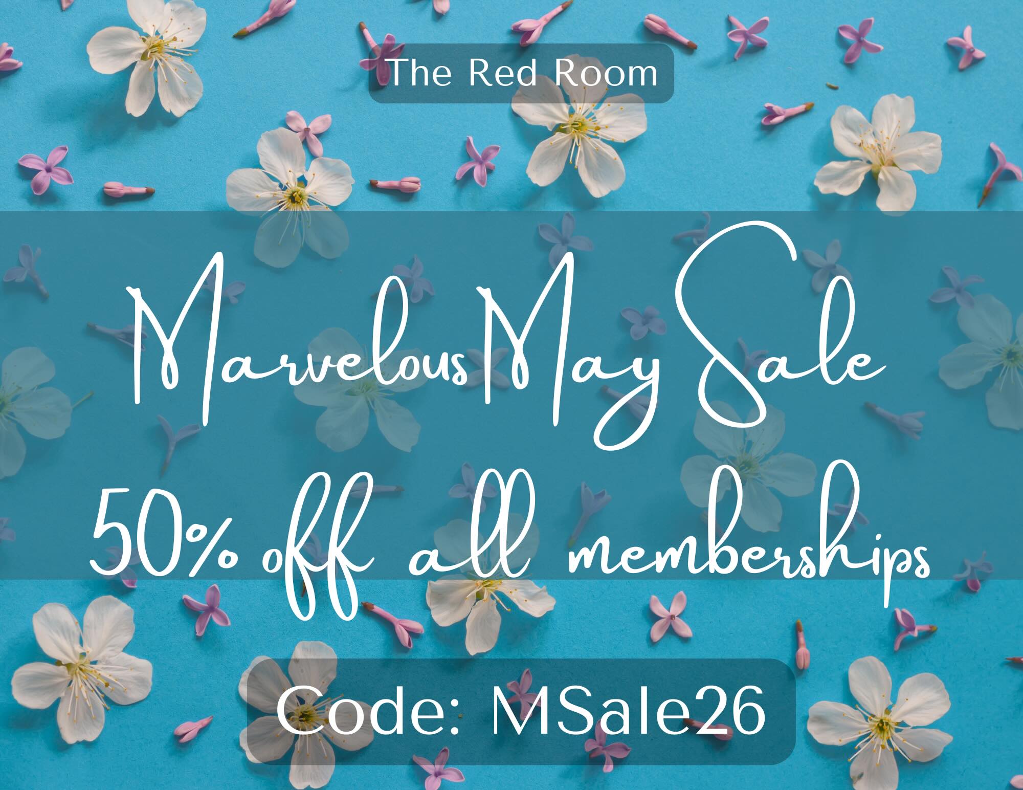 May Madness 🌸
Can’t believe we are already in the middle of the month, what better way to celebrate the madness with a Marvelous May Say!
Use code: MSale26
All memberships 50% OFF for the next 3 billing cycles!
#theredroomstudio #njdanceclasses #clifton #maysale