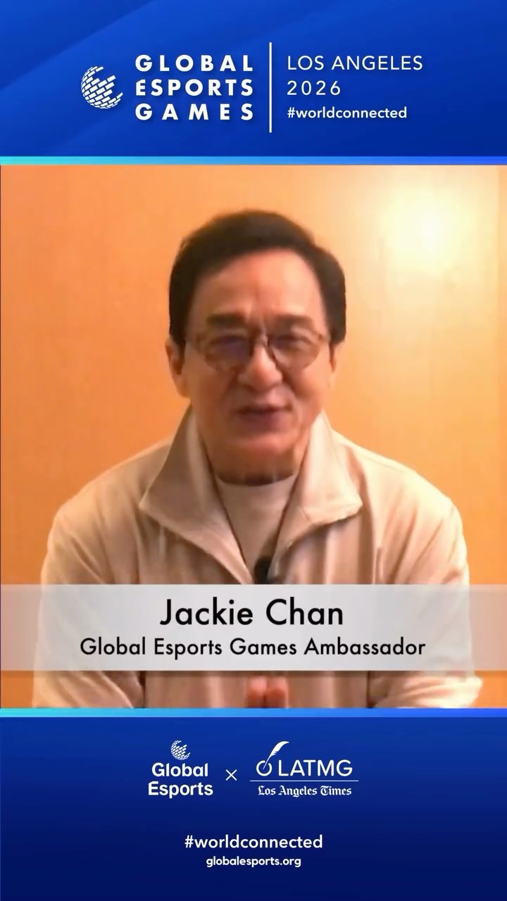 🎬 Global Esports Games Ambassador Jackie Chan is ready for Los Angeles 2026 🇺🇸
See you in December 🏆
#worldconnected #GEG26