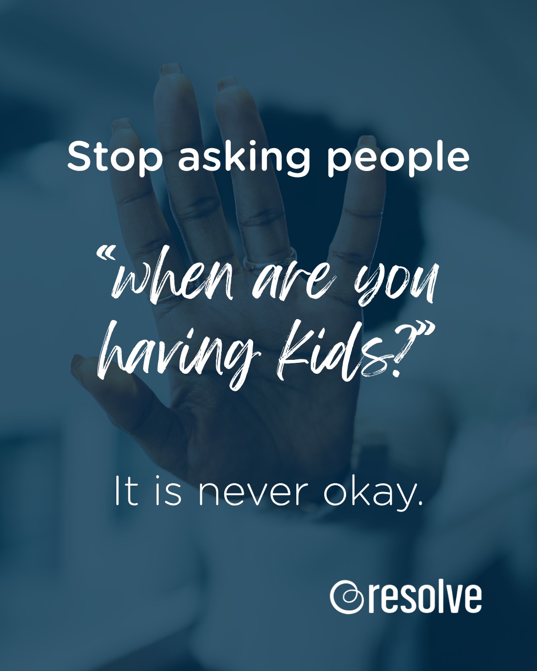 Behind that question could be years of trying, failed treatments, and a grief most people never talk about. Words matter. Awareness matters. Share this and help someone feel a little less alone.
Want to better support someone in your life? Comment 101 to get started.