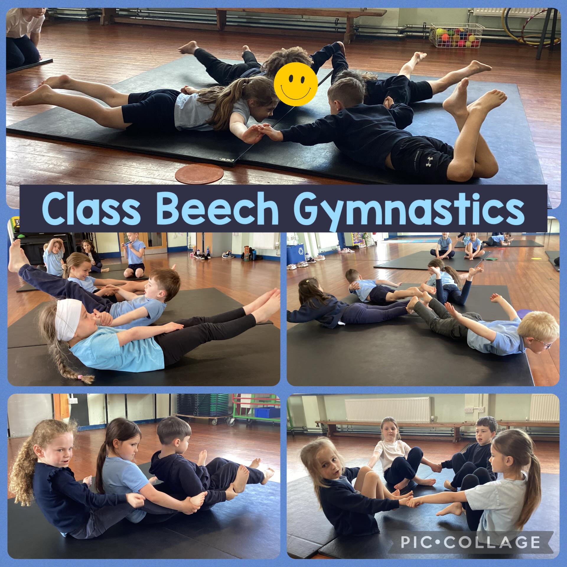 Class Beech brought lots of creativity and brilliant balance skills to their gymnastics session this week.
The children were tasked with using five different body parts to create linked group balances, and the results were very impressive.
Great work Year 1!