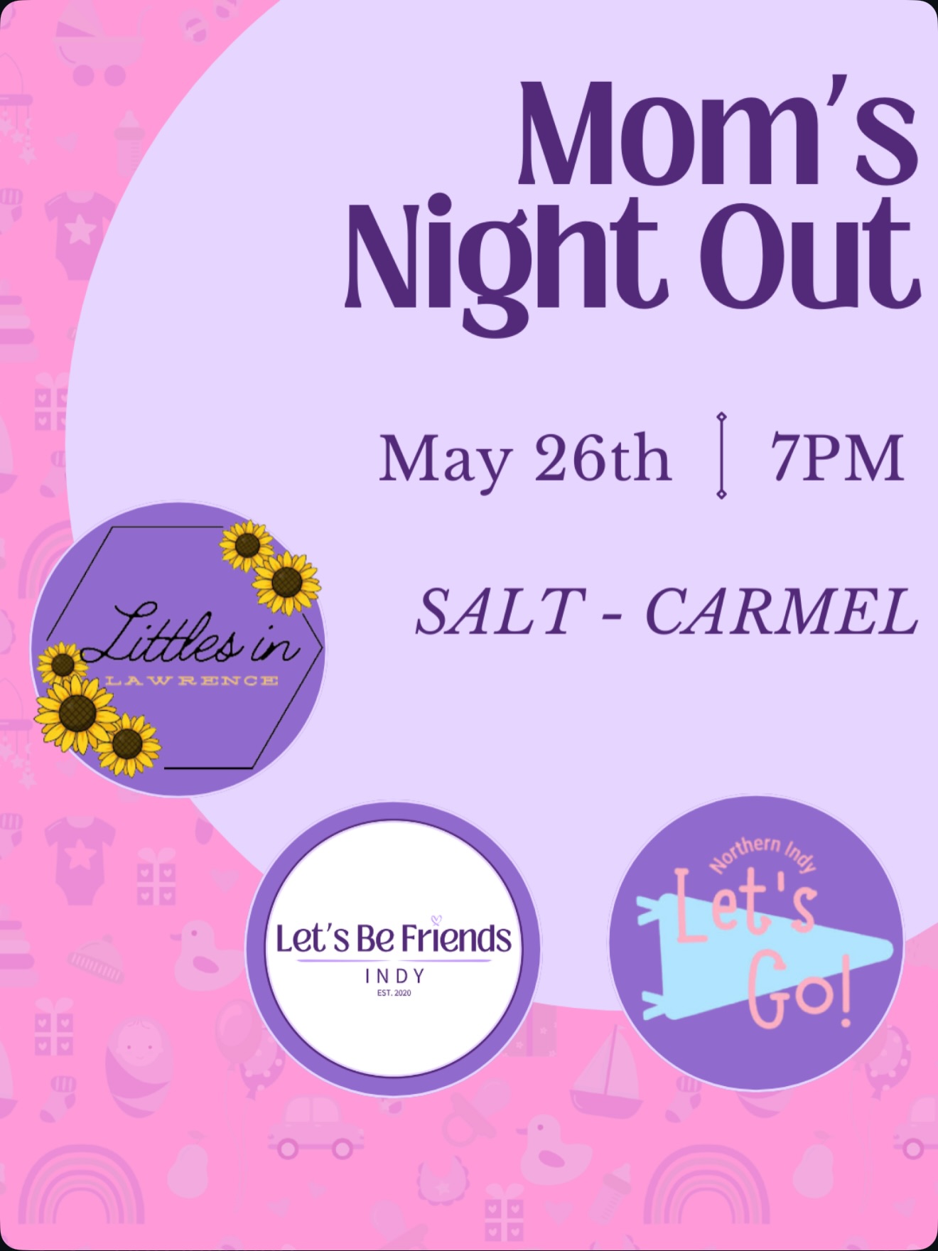 Mom’s Night Out but make it girlMATH 👏🏼👏🏼
Join us May 26th at 7PM at @dinesalt in Carmel for a fun night out with @littles_in_lawrence & @letsgonorthernindy
We’ll be checking out the viral girlMATH tower, hanging out, meeting other local moms, and just having a fun night out together. If you’ve been wanting to meet more mom friends or just need a reason to get out of the house for a bit… this is your sign.
__________________________________________________________
Hiii friends! We’re Bridget & Emily, creators of Let’s Be Friends Indy!
We’re a community of 20k+ women helping you make friends, feel included, and find fun things to do around Indy. Join us for events, local spots,giveaways, and all things connection. You belong here. 🫶🏼
👍🏻Like + comment
🫶🏼Share with a friend
🔔 Turn on post notifications
✨ Come to an event,most women come solo!