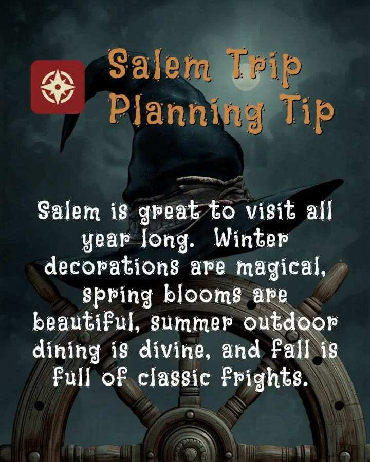 No matter the time of year, download Salem on Your Own to be your personal tour guide. We'll be ready whenever you visit.