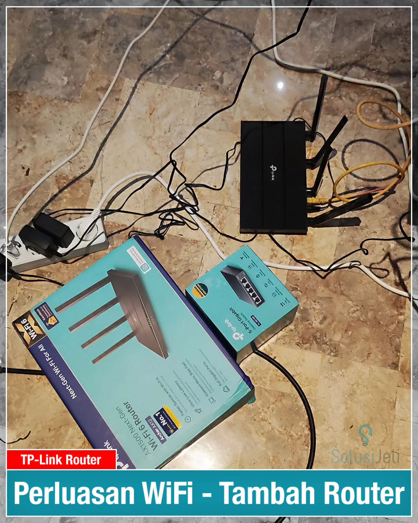 Klien butuh perluasan jangkauan WiFi di kantornya. Kantor ini sebenarnya rumah, tapi dijadikan kantor. Bisnisnya jualan online. Butuh WiFi yang lebih menyeluruh dan stabil. Minta prosesnya cepat karena sudah sangat dibutuhkan.
Klien kontak ke kita siang, langsung pesan alat (router + switch), sorenya minta langsung pemasangan. Teknisi datang ke kantor Klien di daerah Pondok Indah. Pasang, setting, beres. Langsung sudah bisa digunakan router barunya.
Done.
#jasapasangrouter #jasasettingrouter #settingmeshwifi #jasasettingwifi #teknisiwifipanggilan