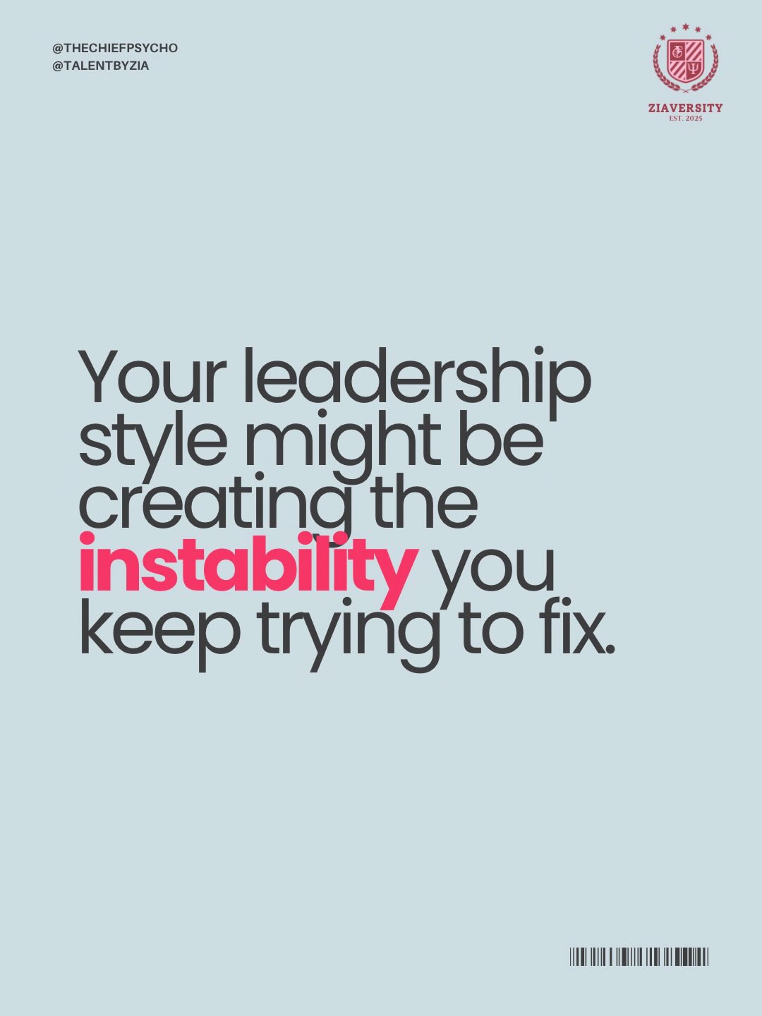 Many leaders end up becoming the person everything runs through.
You step in quickly.
Solve problems fast.
Smooth things over.
Carry tension before anyone else has to feel it.
It works for a while… until you realize the team relies on you to keep everything stable.
This session is about breaking that pattern down.
We’ll talk about:
- how pressure moves through teams
- why leaders often absorb more than they should
- the difference between support and overfunctioning
- what psychological safety actually looks like beyond just being “nice” or available
Leadership instability isn’t coming from bad people or bad intentions.
It’s coming from systems quietly organizing around one person holding too much.
Thursday, June 11th
3:00 PM PDT
Registration links in my bio ☝🏼