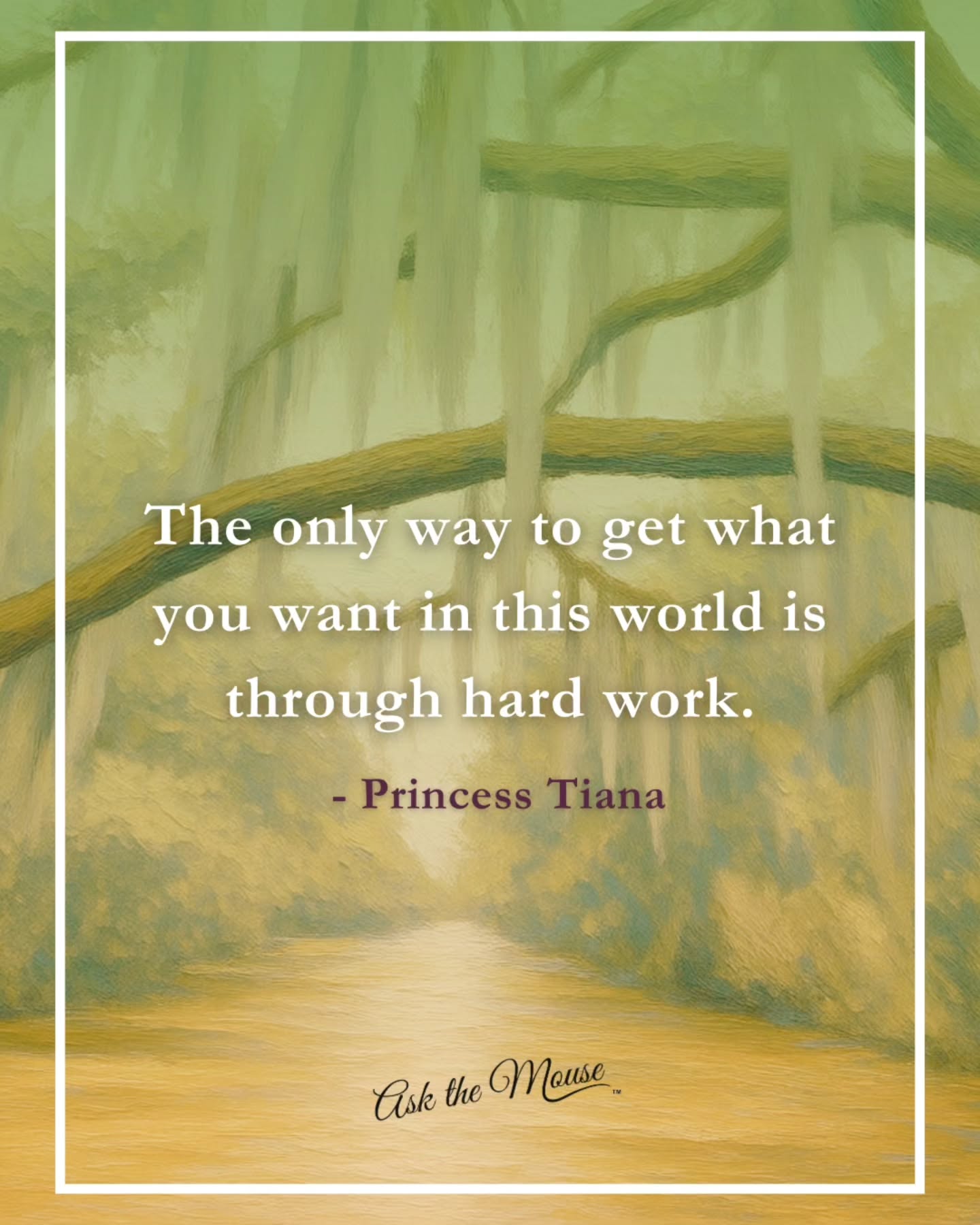 Princess Tiana said what she said and we are not arguing! 💚✨
Hard work always pays off. Happy Friday, friends! 🐸🌿
#PrincessTiana #DisneyQuotes #FridayMotivation #TianasBayouAdventure #DisneyWisdom