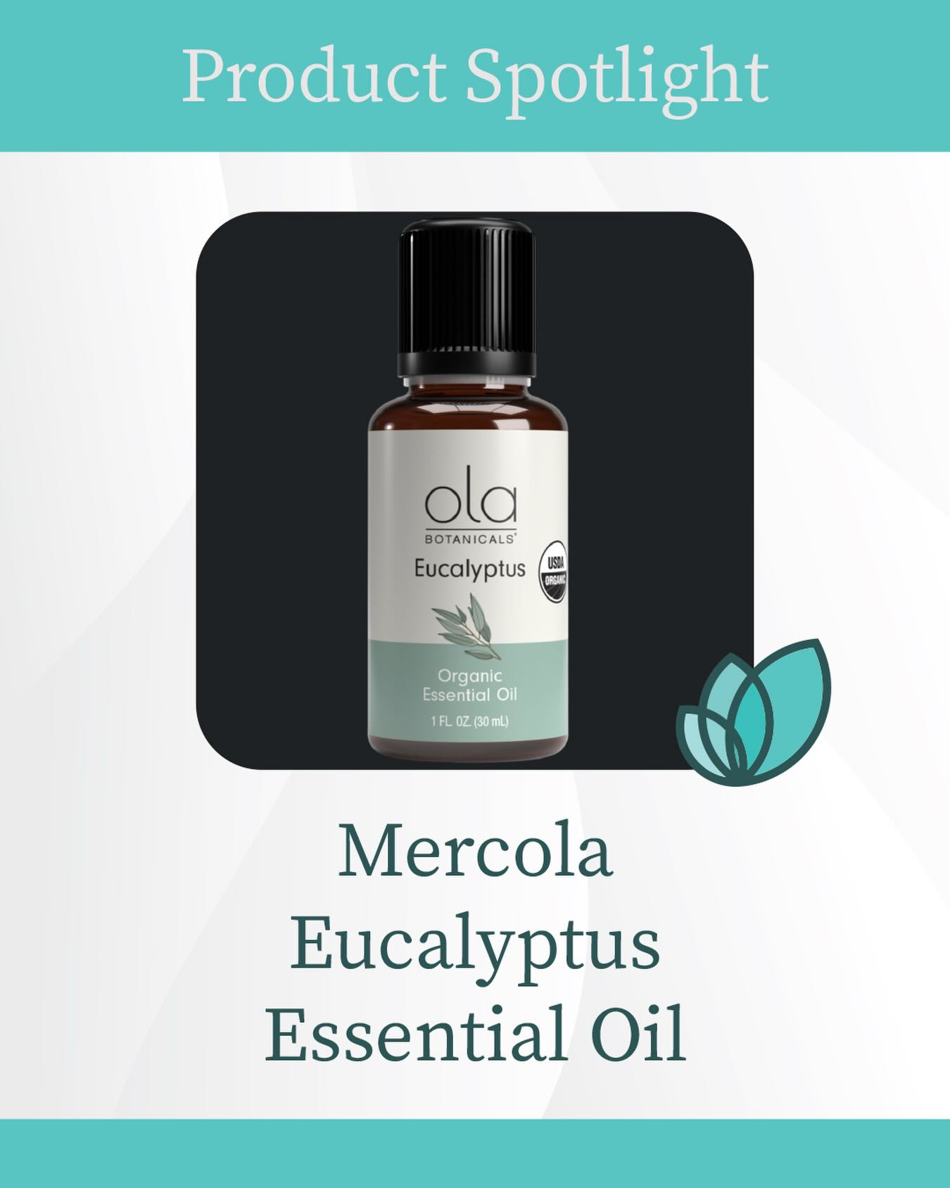 🌿PRODUCT SPOTLIGHT🌿
Organic Eucalyptus Essential Oil (Eucalyptus globulus) is a strong and aromatic oil that is steam distilled from fresh eucalyptus leaves and small branches. It is revitalizing, invigorating, and clarifying. Promotes mental focus.
Suggested Use: For aromatherapy, add a few drops to a diffuser or to a bowl of hot water. For other uses, dilute 1 to 4 drops of essential oil per 1 tsp. of a carrier oil.
Ingredients: Organic Eucalyptus globulus (Eucalyptus) Leaf and Branch Oil. Organic oil, steam distilled from fresh leaves and small branches.
Get 10-20% off your orders at Fullscript — link in Bio!
https://us.fullscript.com/login
#healthyproducts #friscotx #healthandwellness #essentialoils #refresh