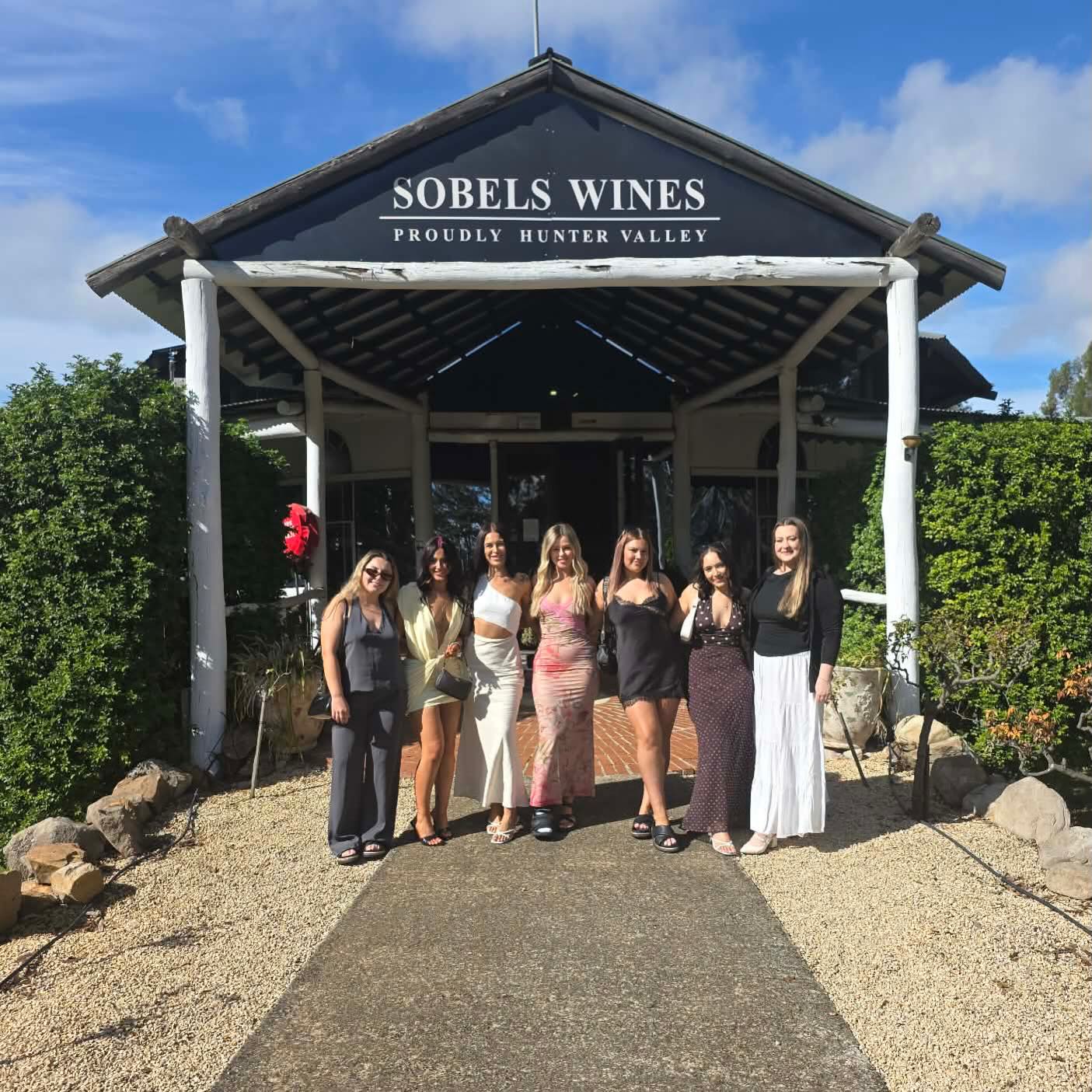 Group goals achieved โ
Great company, stunning views, and even better wine at one of our favourite wineries. Another unforgettable day on tour! Book your spot now ๐
#winetasting #vineyardvibes #winelovers #huntervalley #winecountry