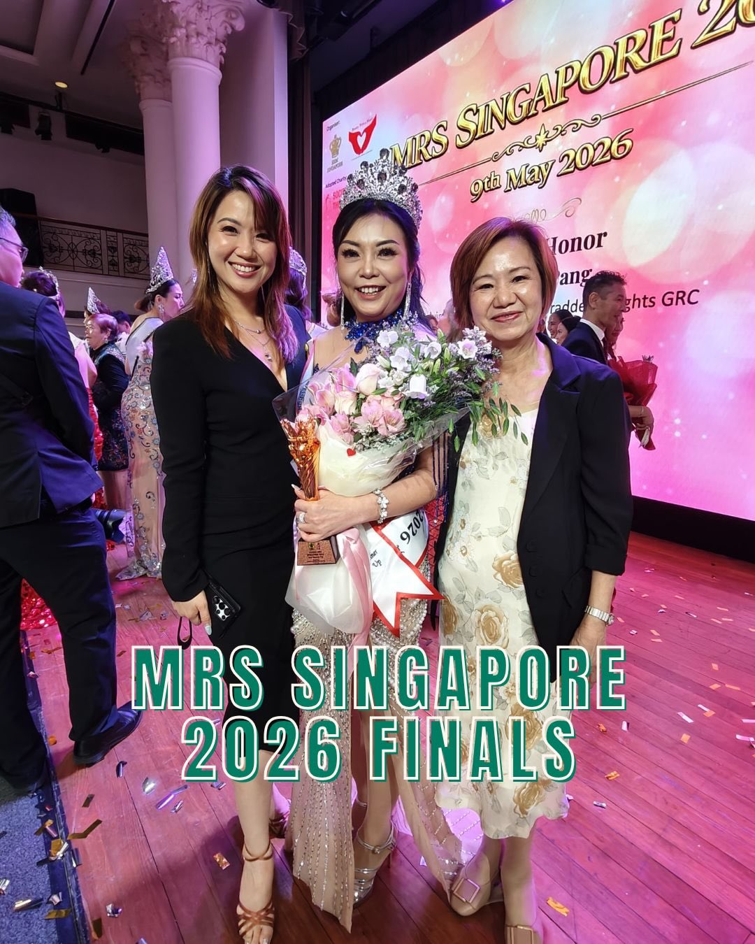 A huge congratulations to our incredible Mrs Singapore 2026 contestant on this beautiful journey and achievement β¨π€
Behind every graceful moment on stage were the countless rehearsals, emotional highs and lows, laughter, perseverance, and the unwavering support of those around her. We are so proud to have witnessed your strength, resilience, and heart throughout this journey.
Thank you for inspiring everyone around you with your courage, kindness, and determination. This journey was never just about the crown, but about the growth, friendships, and memories made along the way.
Congratulations once again β your Aure family is so proud of you! π«