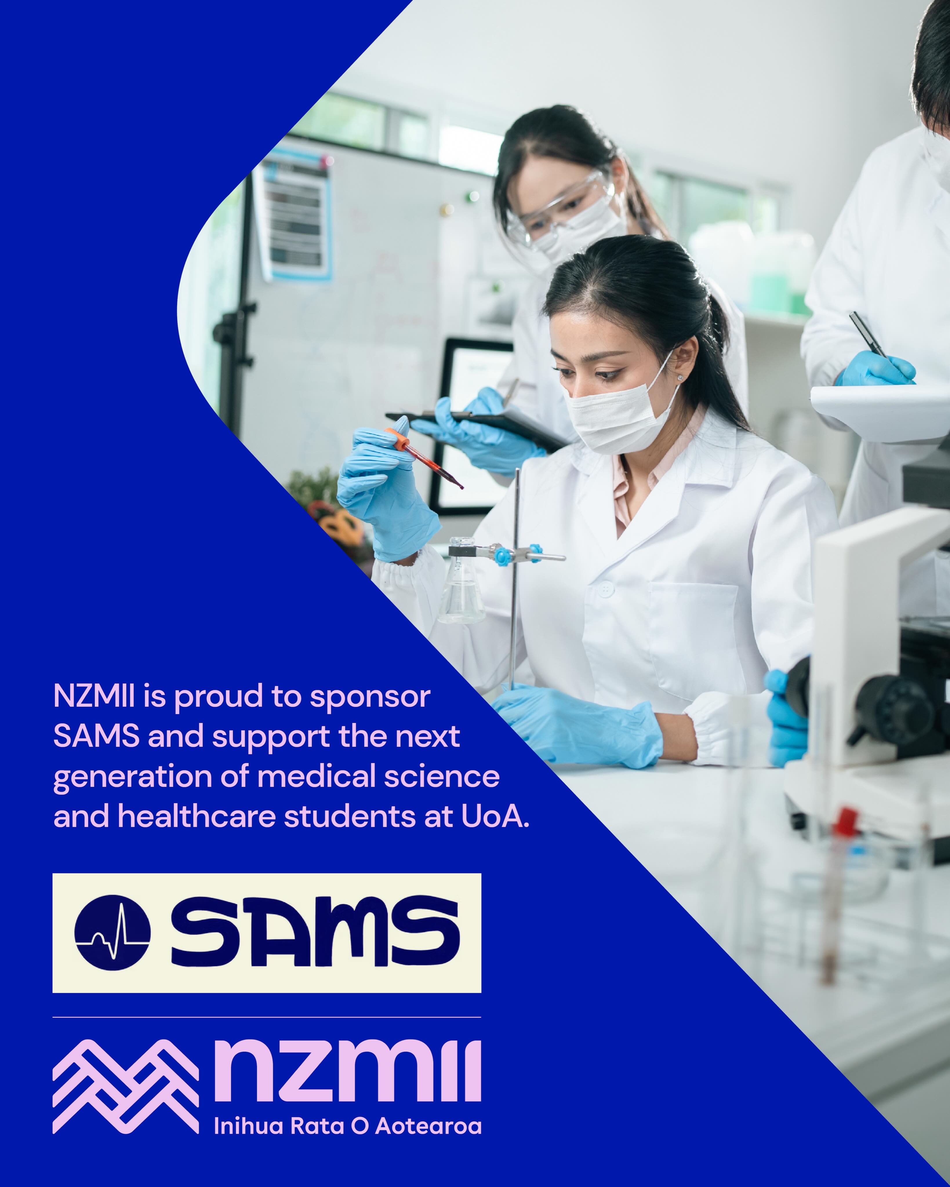 ๐๐ก๐ญ๐ ๐๐ ๐ซ ๐ฆ๐๐ ๐ฆ ๐
NZMII are proud sponsors of SAMS, supporting med and allied health students throughout their journey.
As a New Zealand-owned medical indemnity insurer, NZMII supports healthcare professionals from clinical placements through to professional practice ๐ฉบ.
If youโre a clinical student, you can get FREE indemnity cover, and if youโre studying allied health and getting close to graduating, you can check out your insurance options at the link via the @nzmedicalindemnityinsurance bio.