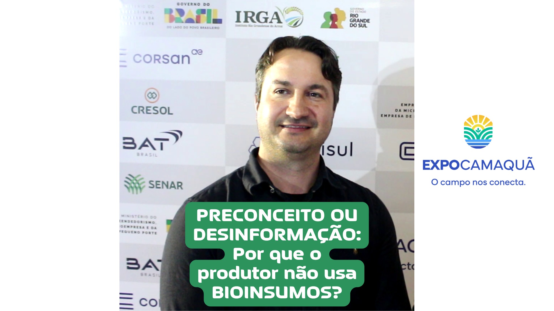O RS é o estado que menos usa bioinsumos no país. Isso é resulado de preconceito ou desinformação?
Giovani Alonso, Diretor Comercial da Solubio e palestrante do Seminário do Senar-RS explica a resistência do produtore em reconhecer as vantagens dos bioinsumos.