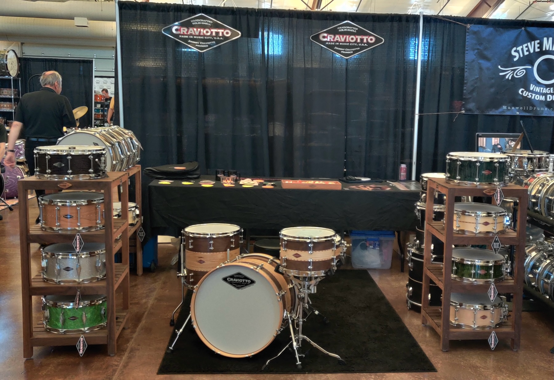 Come see us today and tomorrow at the @chicagodrumshow booth #81.