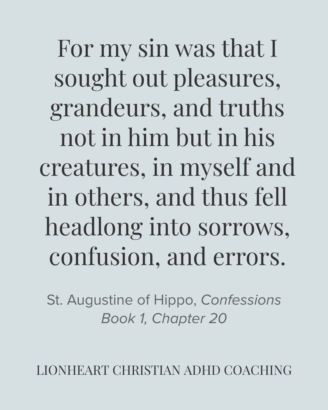 When desire drifts from God, confusion follows.
Attention, pleasure, and meaning lose coherence when they are sought apart from Him.
If ADHD has intensified disordered desire or restlessness, book a discovery call.