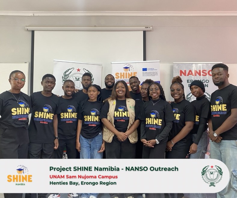 Project SHINE Namibia touched down at UNAM Sam Nujoma Campus in Henties Bay, bringing the conversation on sustainable strategies in higher education straight to the campus that will train and produce professionals for Namibiaβs Marine and Fisheries sector. βπ½π