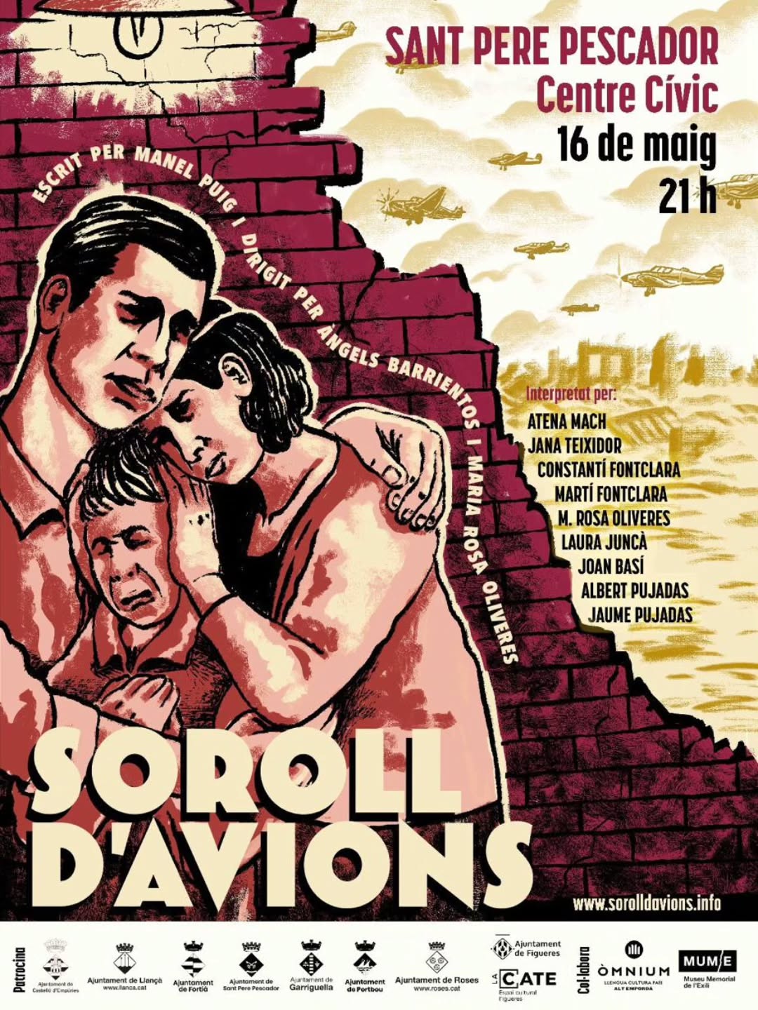 Dissabte teniu una nova oportunitat per veure #sorolldavions de @manepuig Us hi esperem!