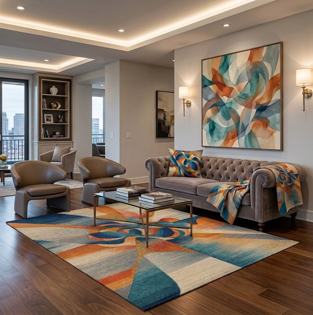 Redefining your interior requires a confident eye for detail. Take advantage of our Legacy Motion Event to complete your home aesthetic. Receive a 15% discount on matching canvas art with the purchase of any two eligible items. Be Ike-Conic Shop is where elevated living meets high-end design. Don't miss this chance to own the room. https://wix.to/KFKFdTr #BeIkeConic #LegacyLuxe #AreaRugStyle #ModernLuxury