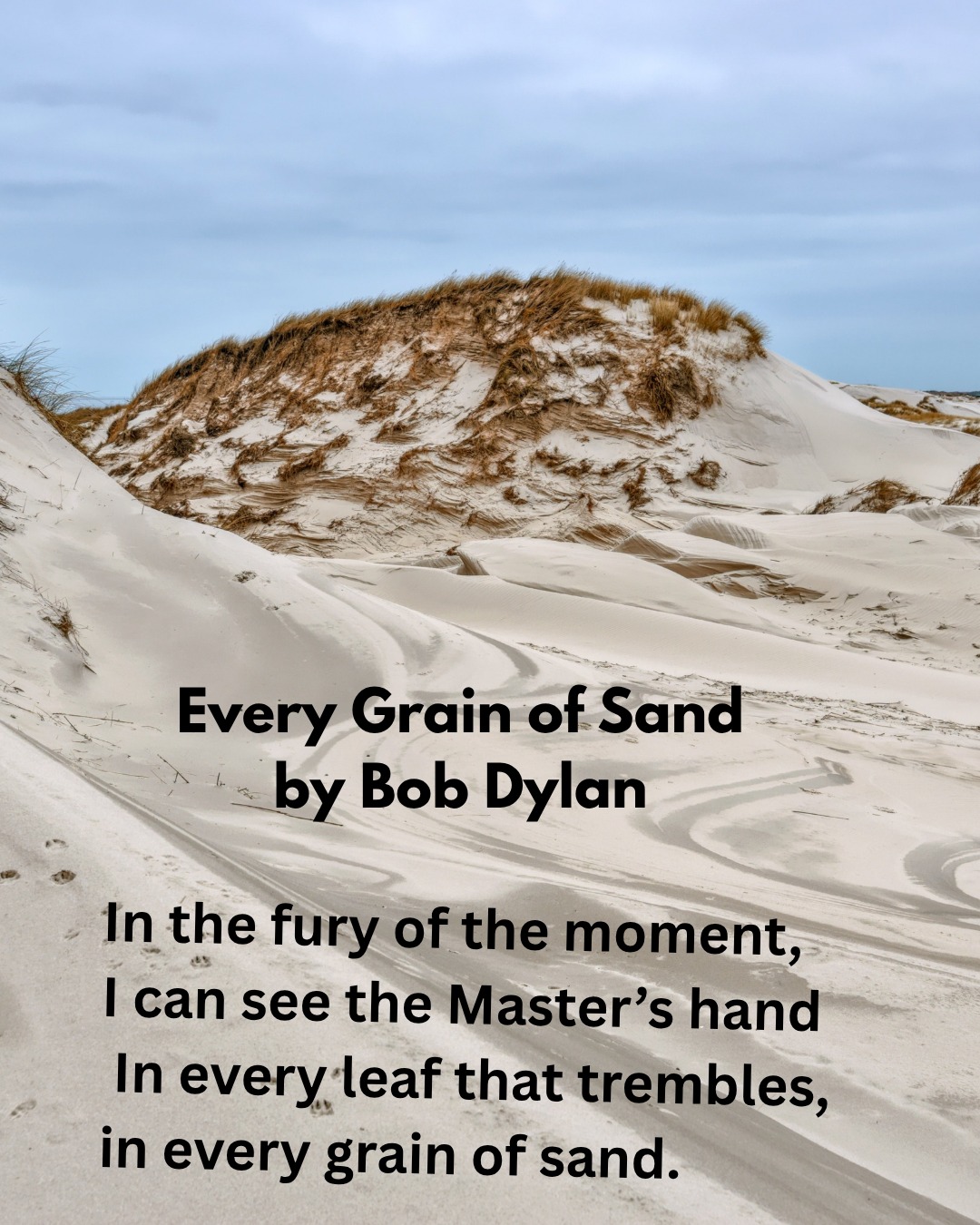 What's a favorite beach tune?
I'm making a playlist for a beach trip and would love recommendations.
Not a huge Dylan fan, but I love, love, love his "Grains of Sand."
#beachtunes #beachvibes #beachlovers