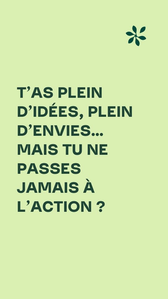 Le problème, c’est que ton cerveau met tout au même niveau.
Du coup, tout paraît important, ça mouline sans cesse quoi ! 😅
Et finalement, tu restes bloquée.
👉🏽Essaie ça :
Note et évalue l’ordre d’importance et d’urgence de chaque idée puis choisis s’en UNE.
Et toutes les autres idées ? N’y touche pas tout de suite !
Laisse passer un peu de temps (15 à 30 jours) et regarde celles qui te remontent au coeur VRAIMENT !
Ton cerveau a juste besoin d’un peu plus de focus
Tu te reconnais ?
N'hésites pas à t'abonner pour plus de conseils afin que ta carrière soit intentionnelle et empreint de clarté et non pas subit.
----
#coachingcarriere #projetprofessionnel #surchargementale #clartementale