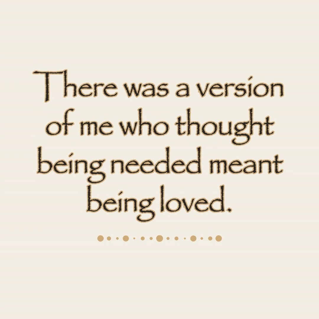 🌙 There was a version of me who thought being needed meant being loved.
So I became the one who carried everything.
The helper.
The listener.
The dependable one.
The person who could hold space for everyone else while quietly abandoning herself.
I learned to anticipate other people’s needs before my own.
I learned to over-give.
To over-function.
To stay useful.
Because somewhere deep down,
being needed felt safer than simply being loved for who I was.
But eventually,
that way of living became exhausting.
I started realizing how disconnected I had become from myself.
My body was tired.
My nervous system was overwhelmed.
And I could no longer hear my own wants clearly beneath everyone else’s expectations.
Healing began when I started listening inward.
When I stopped asking:
“Who needs me?”
and started asking:
“What do I need?”
I’m still learning this.
But I no longer believe love should require self-abandonment.
✨ Have you ever confused being needed with being loved?
healingjourney
#codependencyhealing
#selfabandonment #returntoyourself
#cominghometoyourself