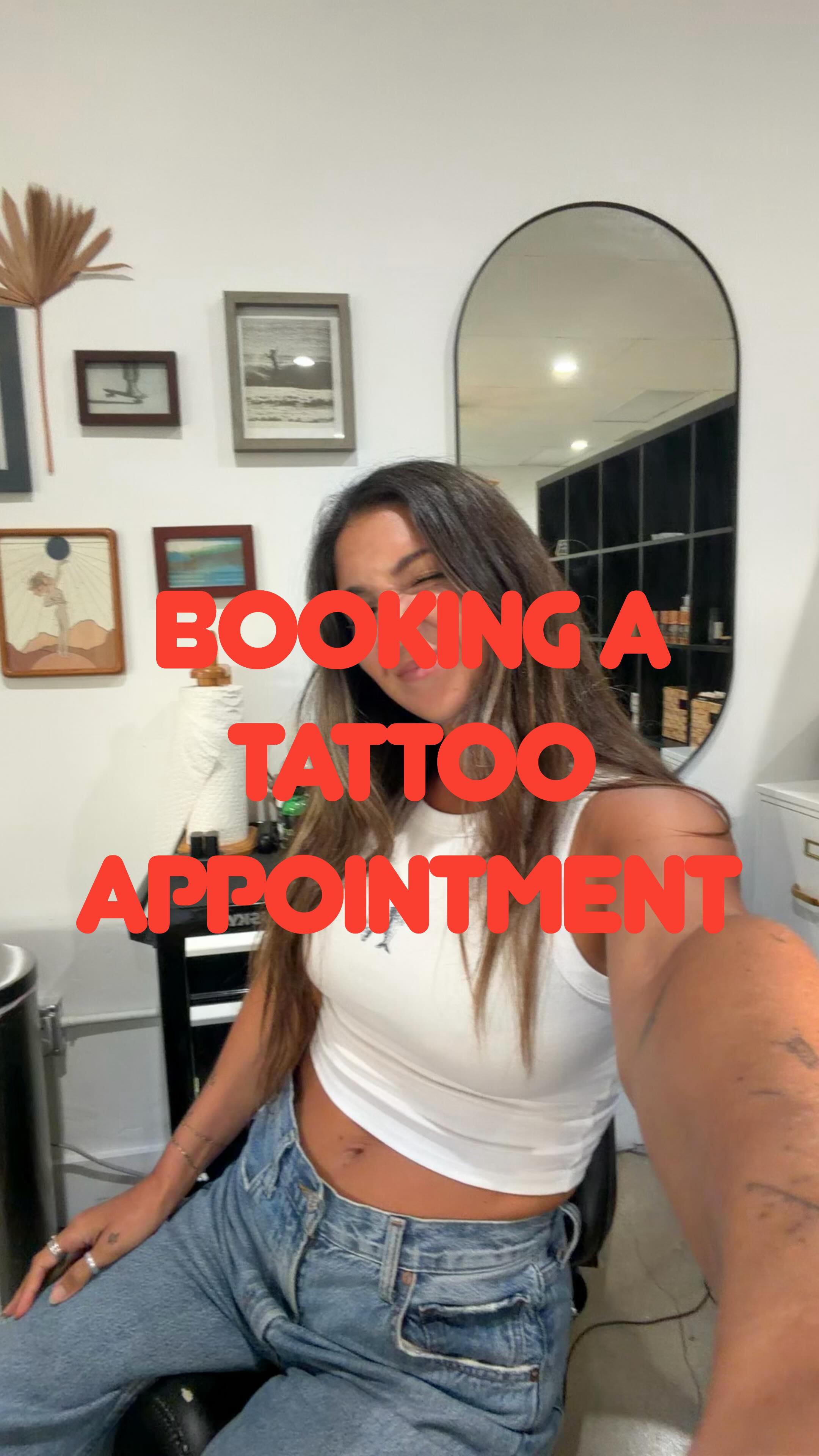 Let’s talk about booking your tattoo appointment ! As always , don’t hesitate to reach out to us. We’re more than happy to help guide you through the entire process. Head to our website and book through the site 🩵