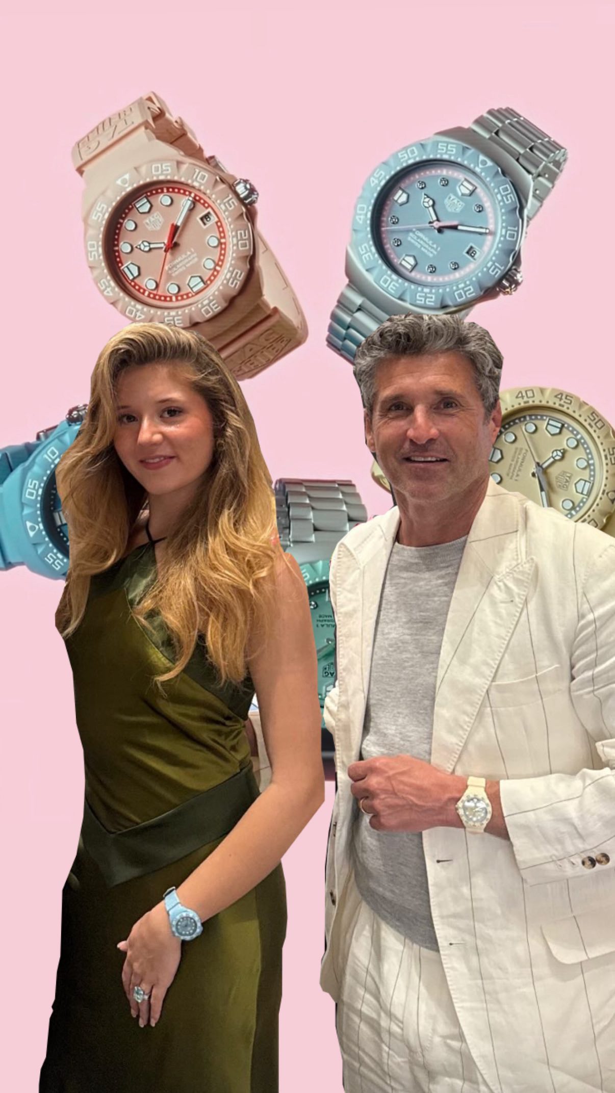 @patrickdempsey take on how the new @tagheuer F1 Miami Solargraph would drive as a car.
Thank you to @tagheuer for this opportunity ,
@reformation for dressing me,
And @patrickdempsey for his time
#racecar #tagheuer #patrickdempsey #greysanatomy #porsche