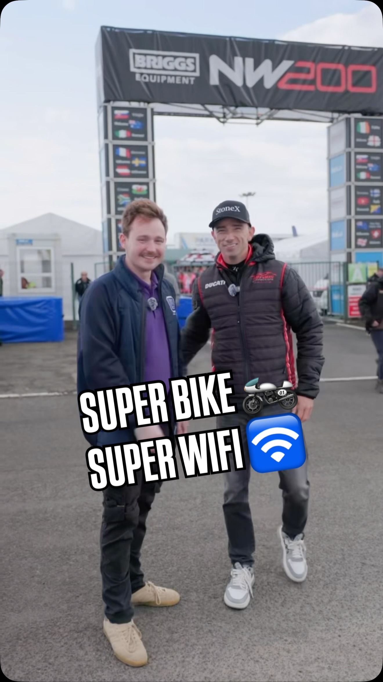 A lot of people asked how the sponsorship came about for the North West 200, so here’s a quick chat with Glenn Irwin about the install we completed at his home, racing life, and how our reliable systems fit in the mix!✅
From being a long-time supporter, to deploying their WiFi & CCTV in 2024, to now being on the front of the bike with Nitrous Competitions Racing @ncr.uk Amazing how things work out! 💜🏍️
Best of luck at Donnington Park this weekend lads 💪 🏁 #northernireland #nw200 #glennirwin #ducati #nibusines