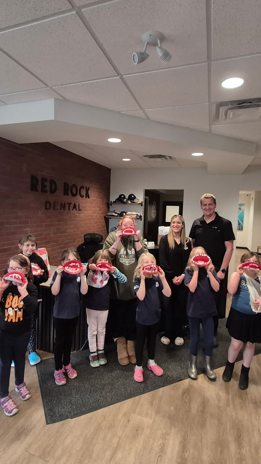 We had such a fun evening hosting a local Girl Guides group at Red Rock Dental!
The girls got a behind-the-scenes tour of the office, learned all about dentistry and caring for their teeth, explored X-rays, searched for cavities like real dentists, and made some fun crafts!
So many great questions, lots of laughs, and maybe… a few future dentists in the group!
Thanks for spending the evening with us!
.
.
.
#redrockdental #medicinehatdentist #yxh #girlguidesofcanada #dentist