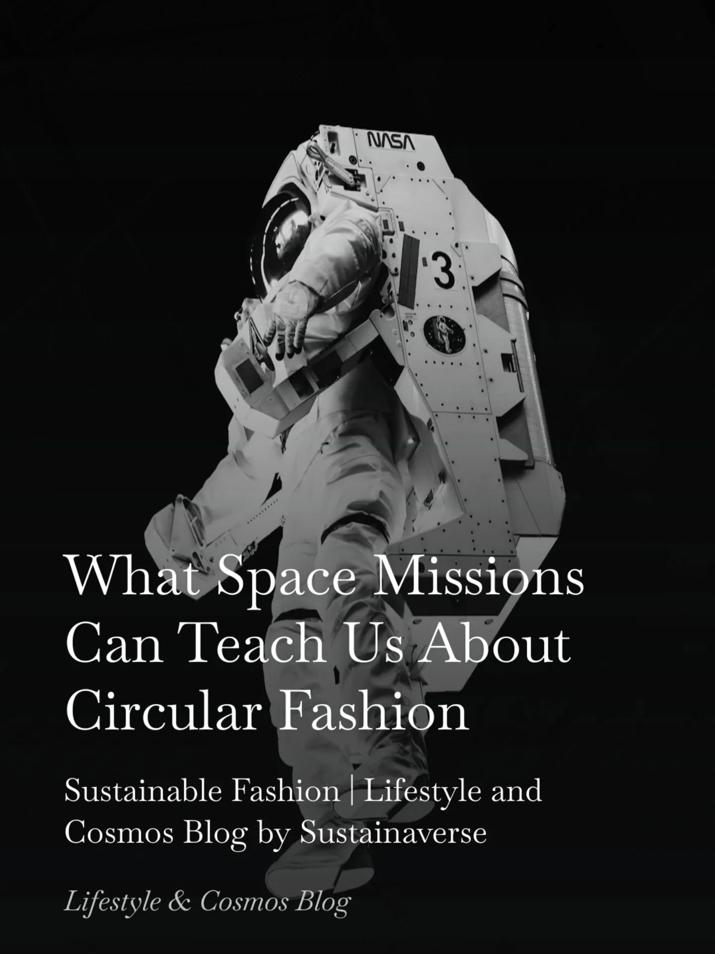 The most expensive wardrobe problem in human history is not a closet full of unworn clothes — it is keeping three astronauts alive on the International Space Station for six months with no option to simply throw anything away.
Every gram of waste generated on the ISS has to be managed, repurposed, or stored until it can be sent back to Earth on a resupply vehicle, and the cost of that resupply is thousands of dollars per kilogram. This is why space organisations have spent decades engineering systems where nothing exits the loop — where water is recovered from humidity and urine, where food packaging becomes insulation material, where the concept of waste is treated not as an inevitability but as a design failure.
The fashion industry generates 92 million tonnes of textile waste every year. Space engineers would consider that a catastrophic systems breakdown, not a business model.
Read the full article on Sustainaverse Substack. Link in bio.