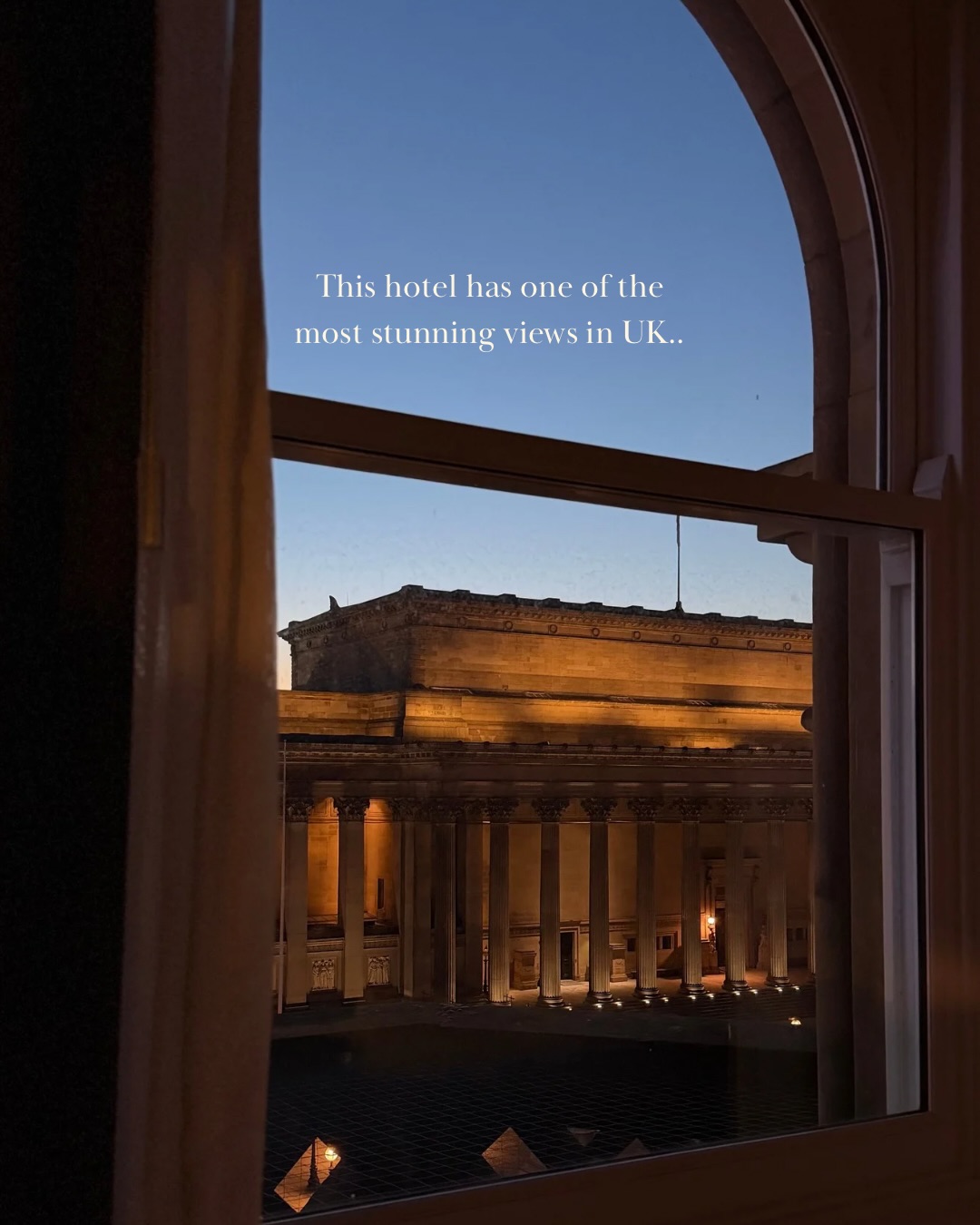Found one of the most stunning views in the UK.. 🏛️| ad @radissonred @radissonredliverpool
The Radisson RED Liverpool sits inside a Victorian railway hotel built in 1871
Grand staircase, a magnificent view of St. George’s hall and a six-metre stained glass window
The kind of building that makes you pause just to admire it
🚂And the best part? It’s connected to Liverpool Lime Street station. I stepped off the train and walked straight in.
Rooms overlooking the neoclassical St. George’s Hall, bold design details nodding to Liverpool’s music culture, local art on every wall and a restaurant serving farm-to-fork dishes from local suppliers. History and character in equal measure.
Some hotels are just somewhere to sleep. This one is somewhere to arrive ✨
📍 Radisson RED Liverpool @radissonredliverpool
🚂 Connected directly to Liverpool Lime Street station
Save this for your next Liverpool trip 🌿
• Liverpool guide • Liverpool where to stay • uk best hotels • uk unique hotels • hotel experience • room with a view
