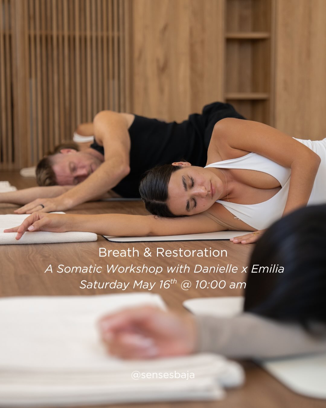 Join us this Saturday May 16th at 10:00 am for our Breath & Restoration Workshop ✨
A 90 minute somatic practice to support nervous system regulation, integration and restoration.
Beginning with Elemental Rhythm Breathwork, a soma-up practice that works directly with the body’s innate capacity to regulate and release.
Followed by a full hour of Restorative Yoga - a deeply nourishing practice to support deep rest and stillness.
No prior experience with breathwork or yoga is required - only an openness and willingness to come back home to yourself.
Space is intentionally intimate 🤍
Book your spot at the link in bio.
#somatichealing #breathwork #restorativeyoga #emotionalwellbeing #cabo