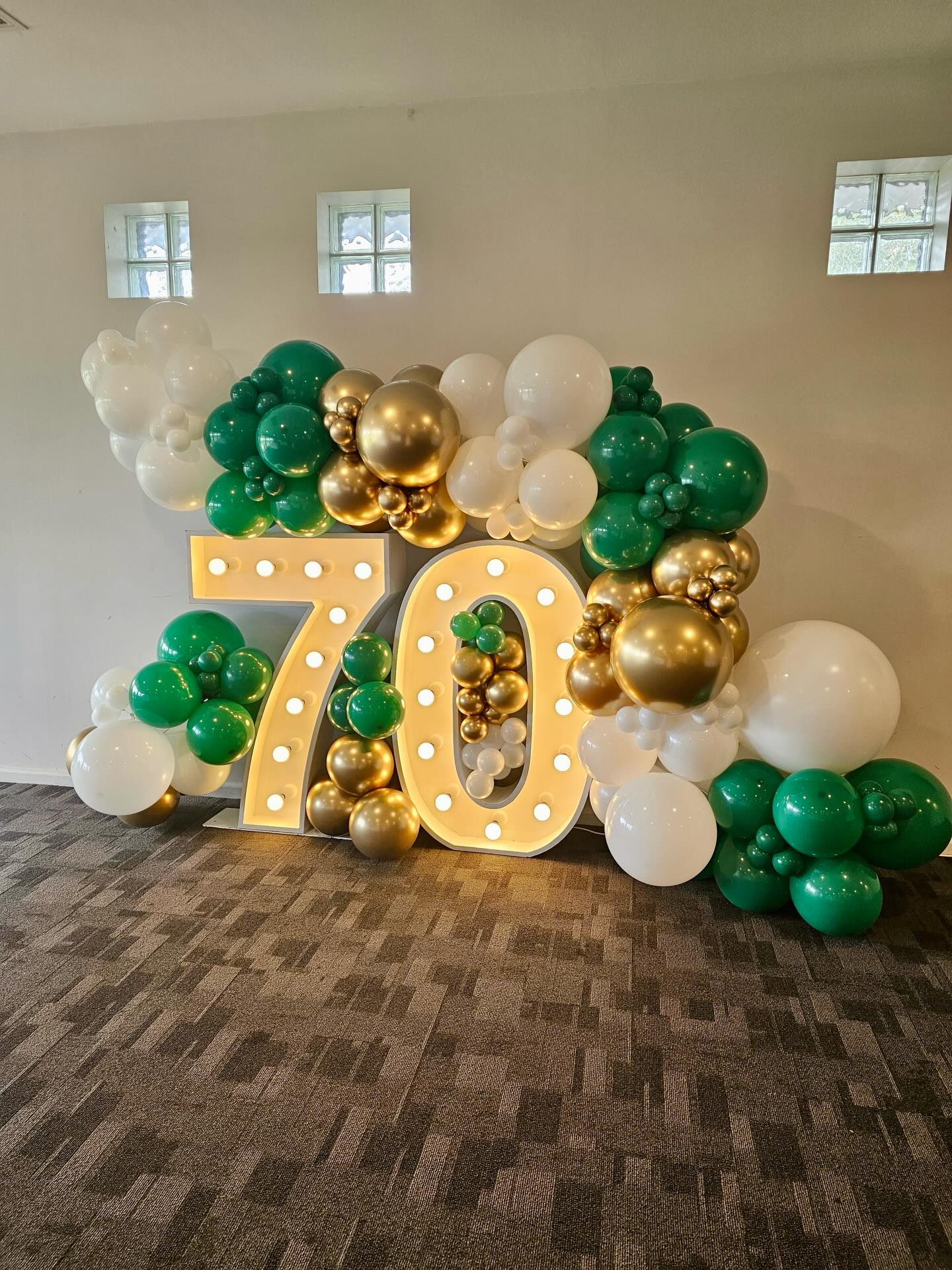 Stunning 70th set up at @mcleodcgc
Light up numbers & balloons book online 🔗 in bio
@biglightletters @balloonroomandco
