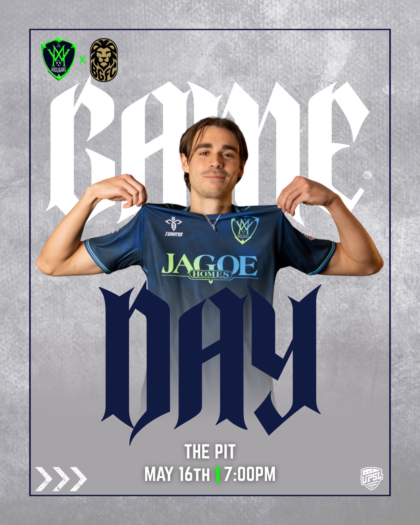 It’s gameeeee dayyyyyy!!!
#MidwestHooligans #UPSL #ontheroad #gameday