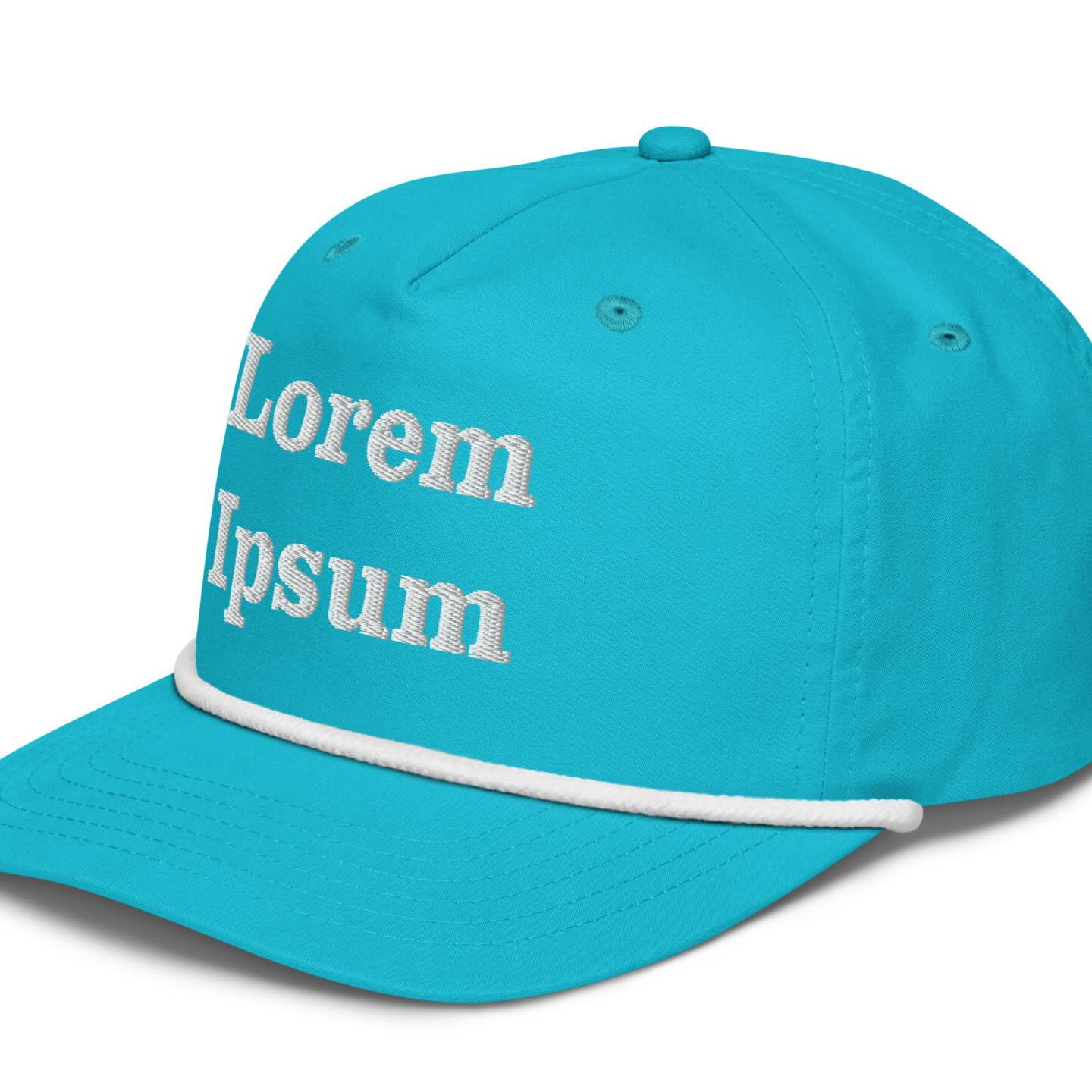 Lorem Ipsum placeholder cap - merch shop