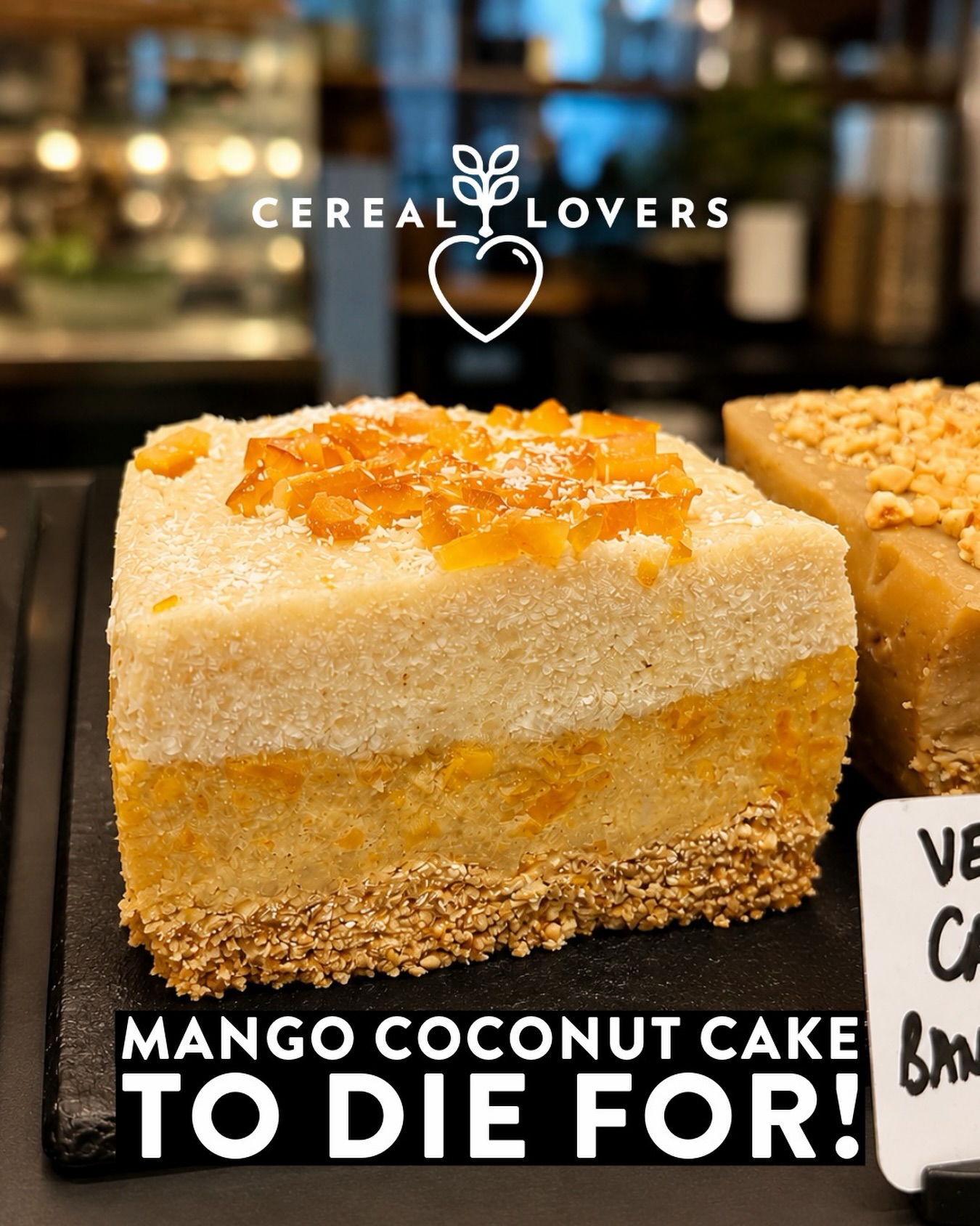 This cake tastes like someone booked a tropical holiday… but stayed financially responsible.
Our Mango Coconut Cake is creamy, fresh, coconutty, and just perfect enough to make your coffee feel underdressed. Layers of silky cashew cream, juicy mango, coconut, and a crunchy base that deserves its own fan club.
Gluten-free. Summer behaving exactly as it should.
Honestly, if a piña colada went to yoga and got its life together… this would be it. 🥭🥥
#CerealLovers #LuxembourgCity #LuxembourgFoodie #VeganLuxembourg