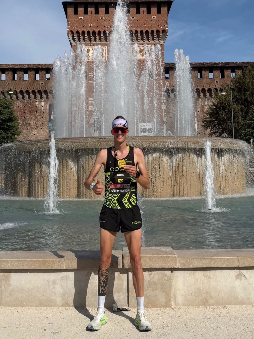 Milano Halfmarathon 🏃🏻♂️ 03.05.2026 🏃🏻♂️
Complimenti a Igor Stroppini che si classifica 50esimo su 1330 persone nella sua categoria! 👍🏻 terminando in 1h17’54”!
Complimenti! 🤩 avanti così 💥
@casadellottica_sa
@dynoptic
@lidlch
@farmaciasolduno.ch
@nikoneurope
@pissei @noe_gianetti - pissei
@performancesport
@giuliani_sa
@parisfalegnameria
@AMIfiduciaria
@gh_design_officineghidoni
#milanohalfmarathon2026 #run2026 #SportPassion #race #sport stravarun