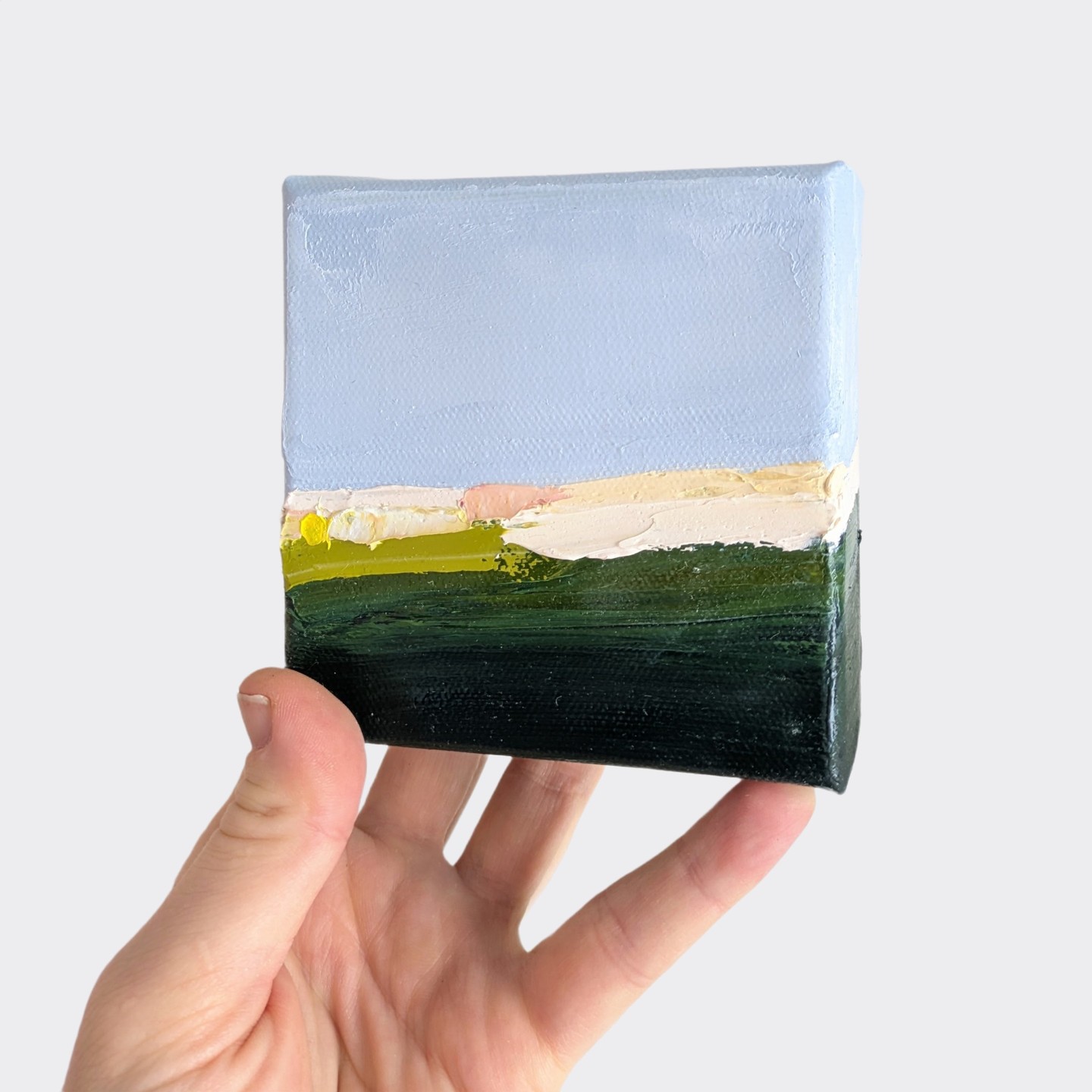 Selection of unframed littles now available at @jessietobiasdesign ☀️
.
#oilpainting #abstractlandscape #maineart #mainelandscape #maineartist #montrealartist