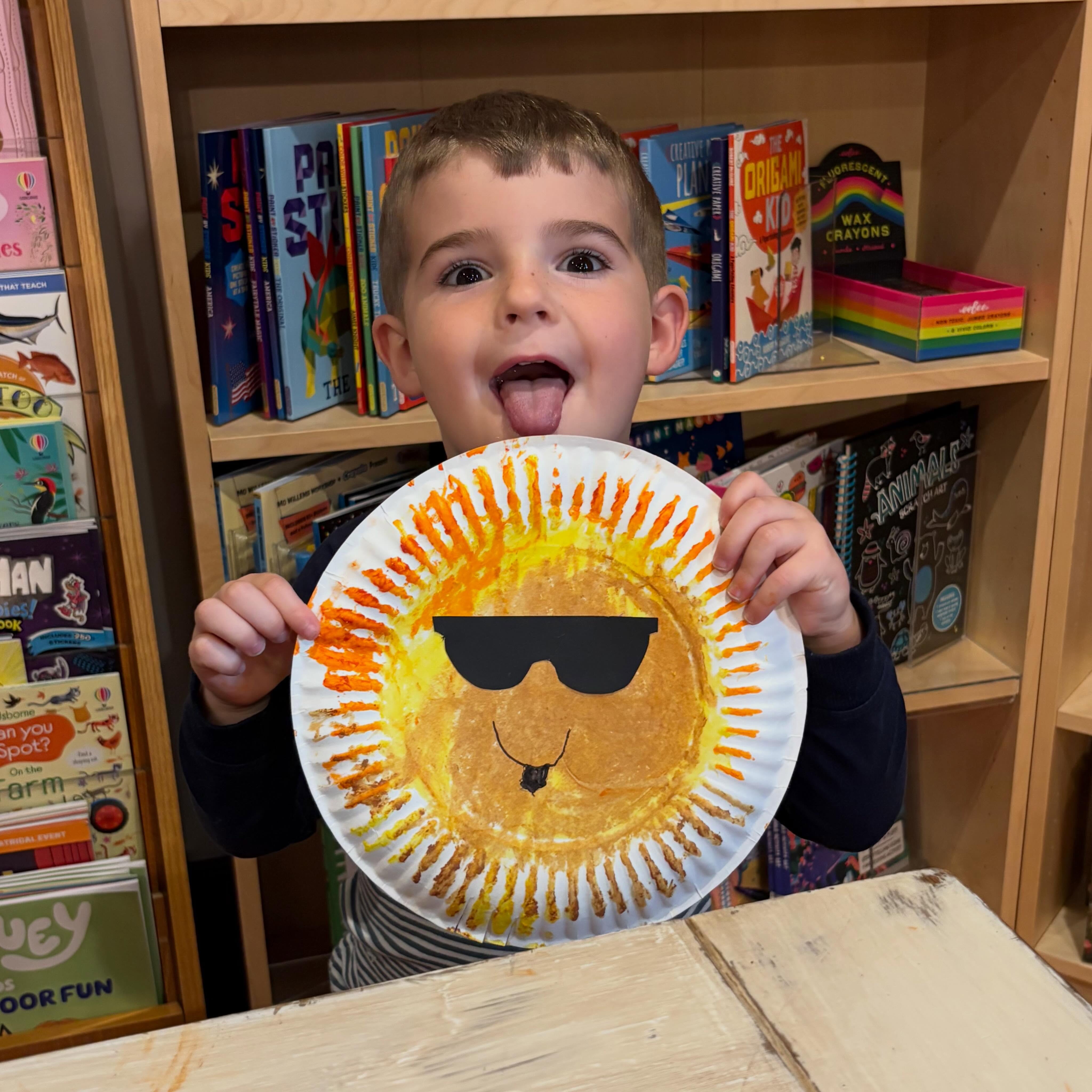 The sun was shining in the bookshop at Saturday Storytime today! Thanks to Amanda for reading “The Sun Thief” with us! ☀️Next week’s special guest is our favorite #1 friend. Can you guess who? #community #indiebookshop