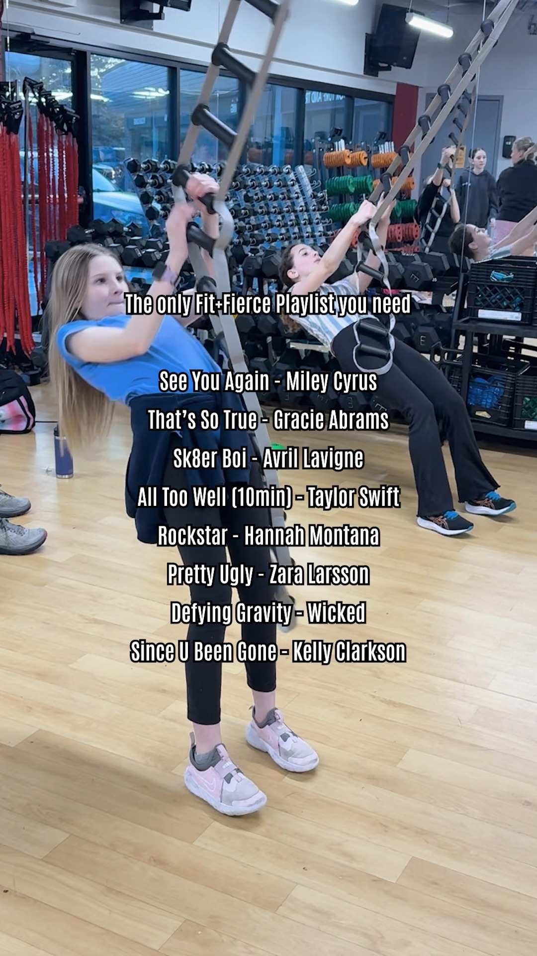 The only F&F playlist you need π§
Good music, good energy, and a room full of girls pushing each other to be better. Thatβs the vibe. π€©
Save this for your next workout. π