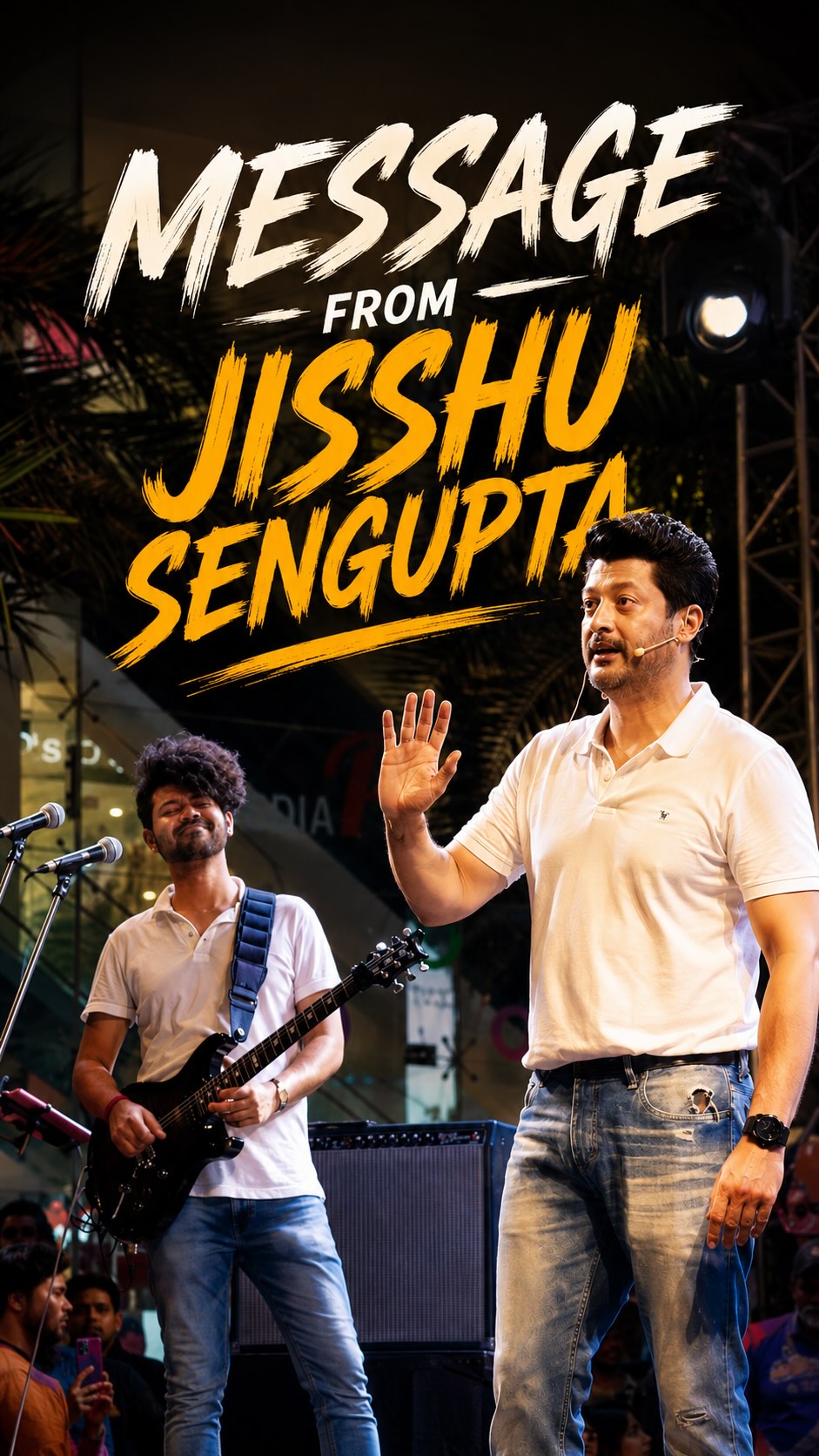 @senguptajisshu has always been like an elder brother to me. From the very first day we met, we bonded instantly. Beyond being one of the most phenomenal and versatile actors in our country, he’s also an incredible human being and such a positive energy to be around.
Truly grateful for all the love and support he’s shown for my show. ❤️
Tickets are now available on District and Boshow — grab yours now!
Reel edited by @youusandmemories
@sambitc @rahulputai @c_roo.music @bihumukherjee @subhadeepdas_official and