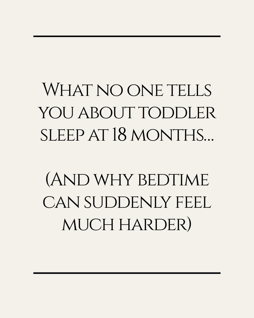 The 18-month sleep “regression” can completely blindside parents.
One minute your toddler is settling beautifully… and the next:
- bedtime becomes emotional
- they suddenly need you
- they’re chatting/singing instead of sleeping
- naps shift
- overnight wakes appear out of nowhere
This stage is usually far more about DEVELOPMENT than sleep suddenly being “broken.”
At 18 months, toddlers are going through a huge leap in:✨ language✨ emotional awareness✨ independence✨ imagination
Their brains are BUSY.
And while it can feel frustrating and exhausting, needing a little more support during this phase does not mean you’ve undone everything.
Sleep isn’t linear — especially in toddlerhood.
Sometimes preserving calm and connection is the best approach while their nervous system catches up.
A few things I’d focus on during this stage:
🤍 consistency
🤍 predictable routines
🤍 enough awake time before bed
🤍 calm boundaries
🤍 reducing overstimulation
🤍 supporting without panicking
Most importantly: This phase does pass 🤗
If bedtime has suddenly become difficult in your house recently, you are definitely not alone.
Save this post for later or send it to another toddler parent who needs to hear this.
#parenthood #toddlerparents #5amclub #toddlersleep #toddler
