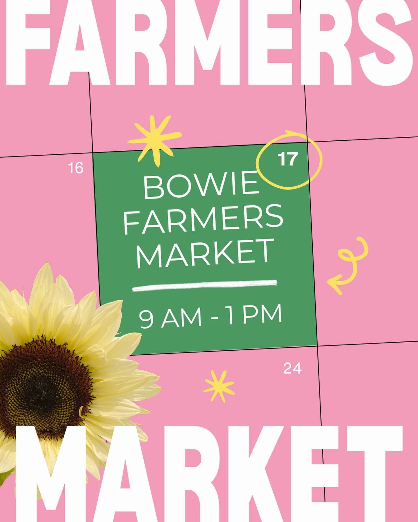 Meet us THIS SUNDAY at the season opening of Bowie Farmers Market 💐
Stop buy to shop our selection of fresh flowers that will surely brighten your day. We can’t wait to see you there 💐
—
Bowie High School
15200 Annapolis Rd, Bowie, MD 20715
9 AM to 1 PM
#marylandflowers #marylandfarmersmarket #marylandfarms