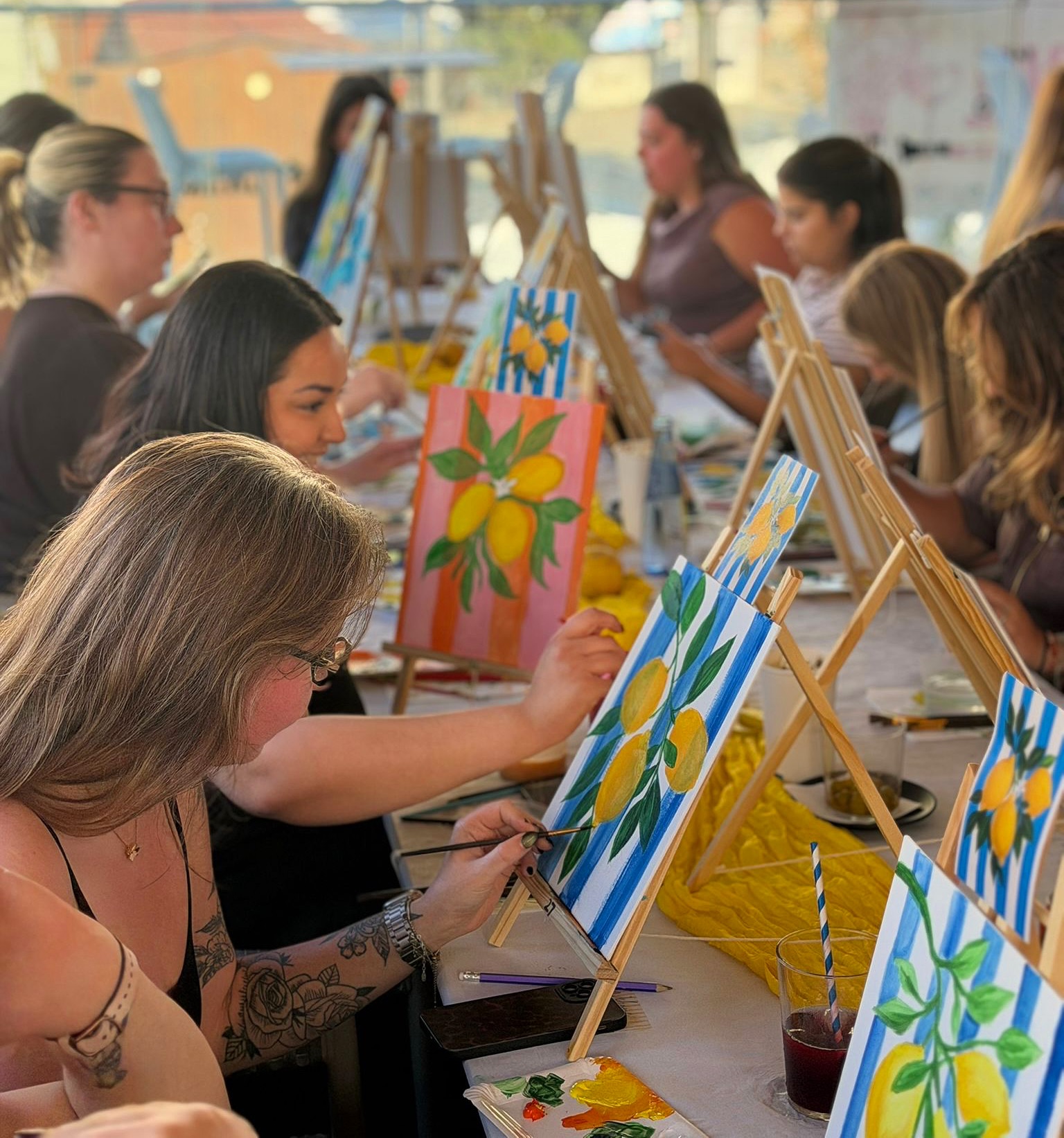 🍋 Yesterday’s Rooftop Paint n’ Sip with @creativeeventsgib 🎨🍷 golden hour, good vibes & the best company (& vino of course) ✨
📍My Wines, Gibraltar
11 & 12 Chatham Counterguard
📞Call: 20069463
📲WhatsApp: 58148000
💌Email: info@mywinesgibraltar.com
#mywinesgib #gibraltar #local #gibraltar