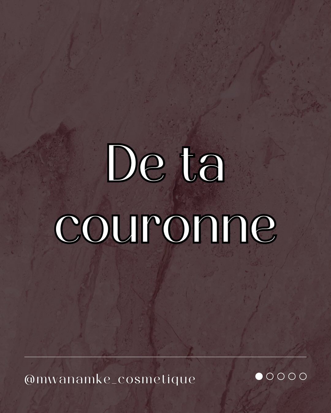 đ Ta couronne mĂ©rite les meilleurs soins đ
La gamme Couronne ImpĂ©riale a Ă©tĂ© pensĂ©e pour les cheveux afro â parce que nos cheveux ont leur propre langage, leur propre force, et mĂ©ritent des soins qui les comprennent vraiment.
Dans cette gamme, tu retrouveras :
đ Un shampoing purifiant â au rhassoul, Ă la menthe poivrĂ©e ou au romarin. Tu choisis selon ton cuir chevelu.
đ€ Un masque nutrition profonde â pour nourrir, rĂ©parer et rĂ©vĂ©ler la dĂ©finition naturelle de tes boucles.
âš LâHuile de Serpent : un complexe dâhuiles vĂ©gĂ©tales assemblĂ©es pour exponentialiser la puissance des nutriments et sublimer ta couronne de lâintĂ©rieur.
Trois soins. Une routine royale. Des cheveux qui rayonnent.
Ta box Mwanamke est dĂ©sormais disponible đ€
đ Lien en bio pour commander ta box.
Taji la Kifalme â Couronne ImpĂ©riale.
#Mwanamke #CouronneImpériale #CheveuxAfro #CheveuxCrépus #NaturalHair
RoutineCapillaire
BoxMwanamkeCosmetique
CheveuxNaturels SoinsCapillaires
đ§ż